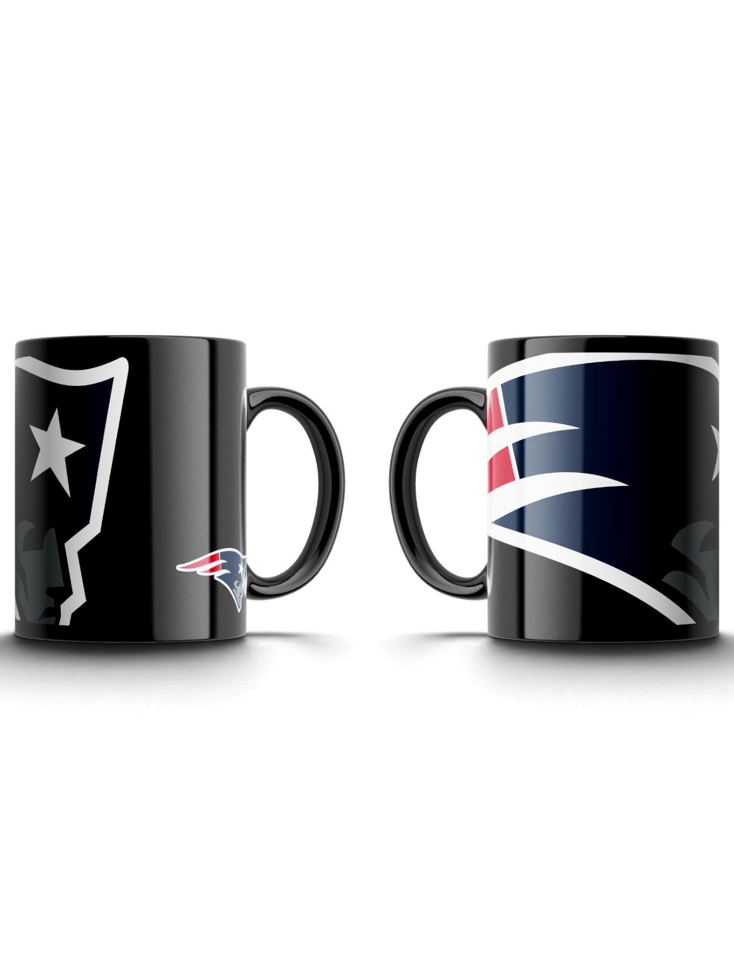 New England Patriots Oversized Logo NFL Mug (330 ml)