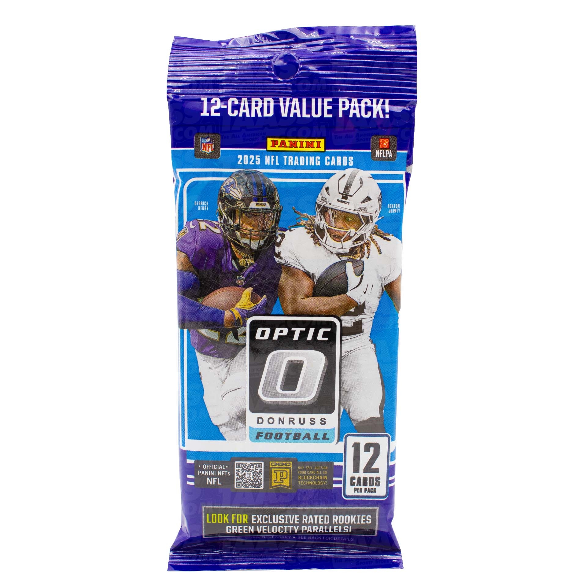 2025 Panini Donruss Optic Football NFL Value Fat-Pack