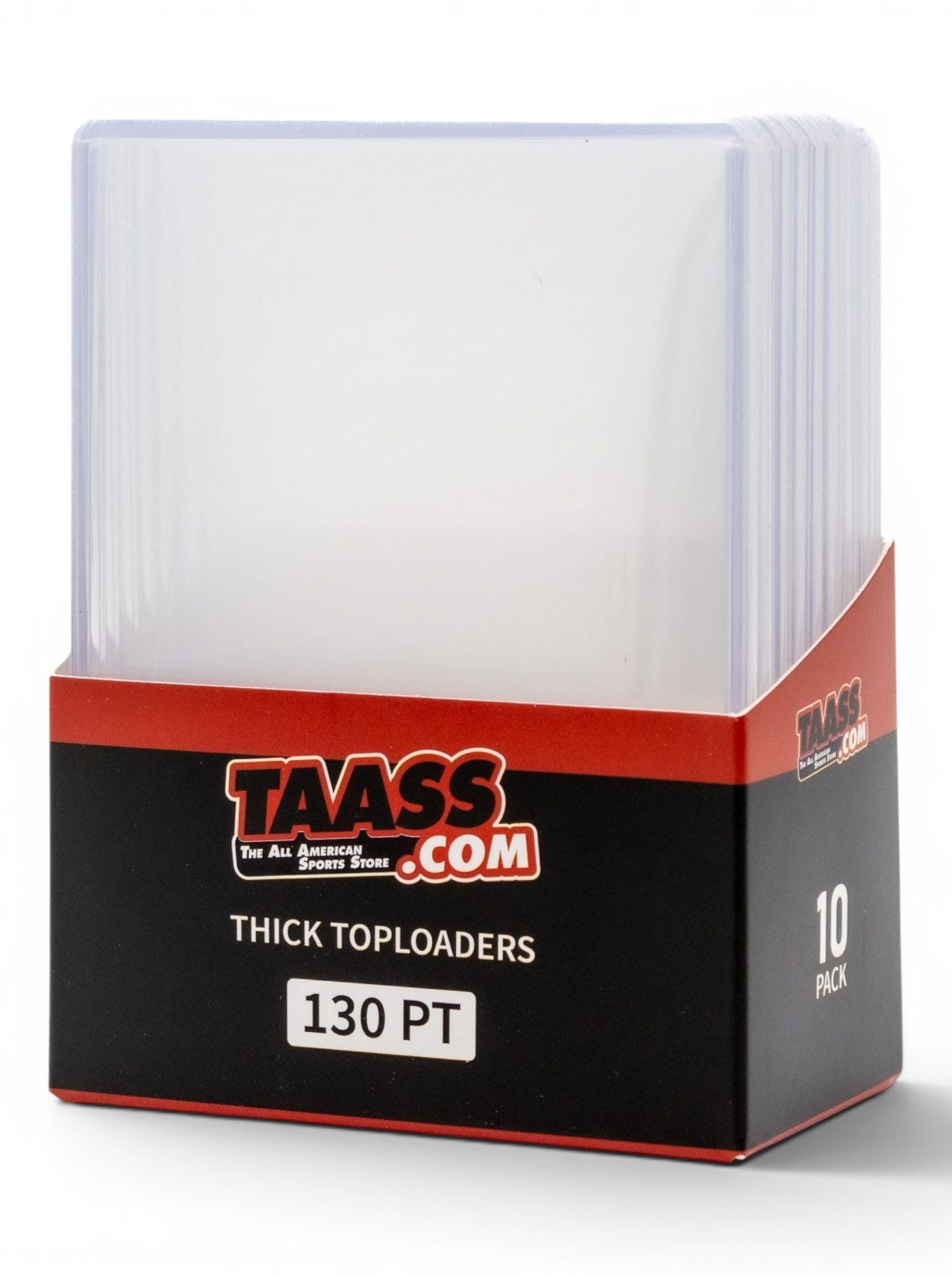 Toploaders 3 x 4" Super Thick - 130 pt (10/Pack)