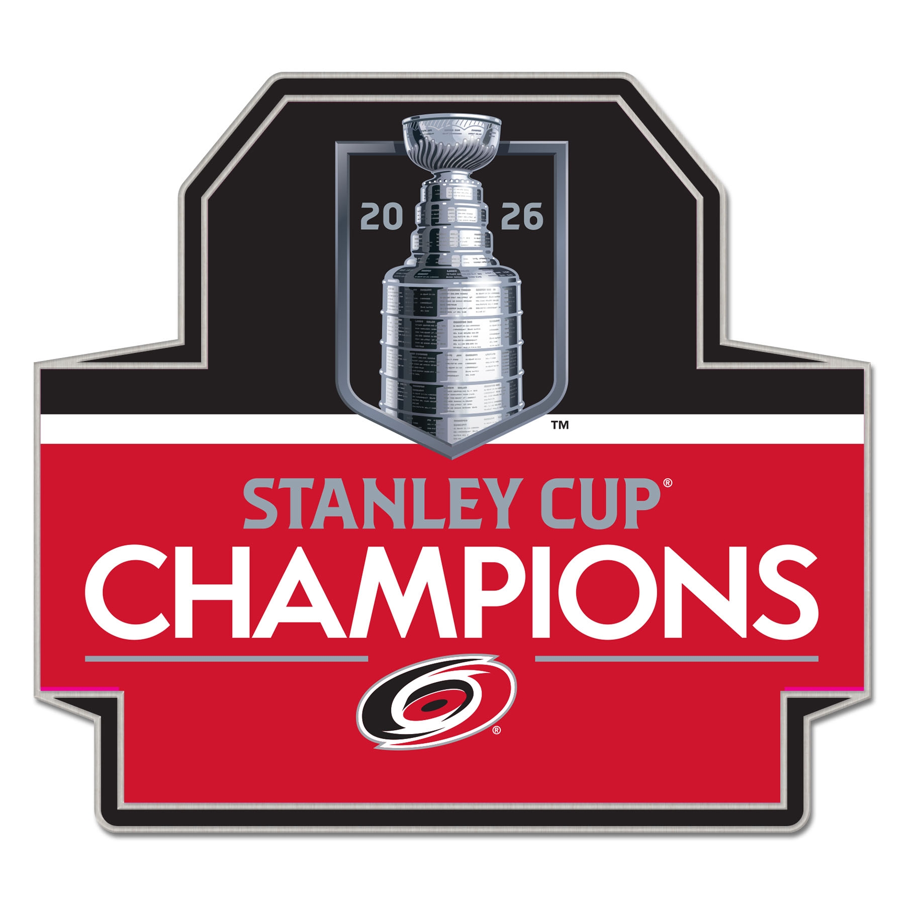 Carolina Hurricanes 2026 Stanley Cup Champions Pin