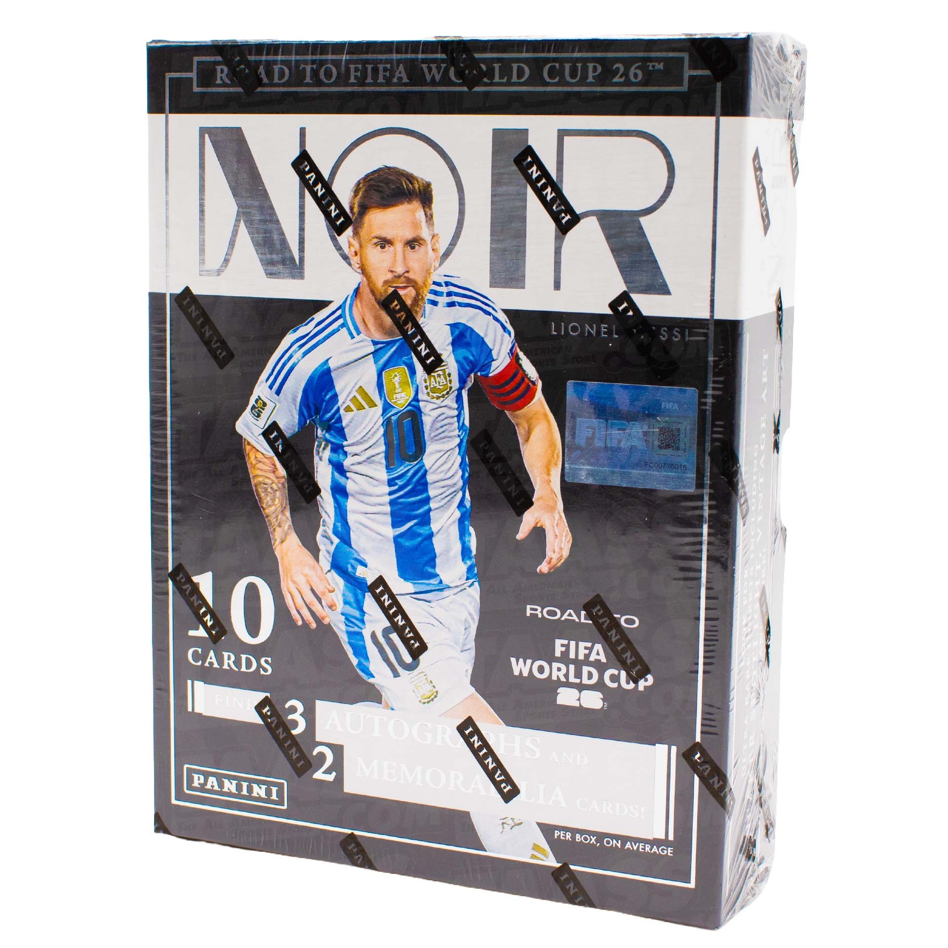 2025/26 Panini Noir Road to FIFA World Cup Fußball Hobby Box