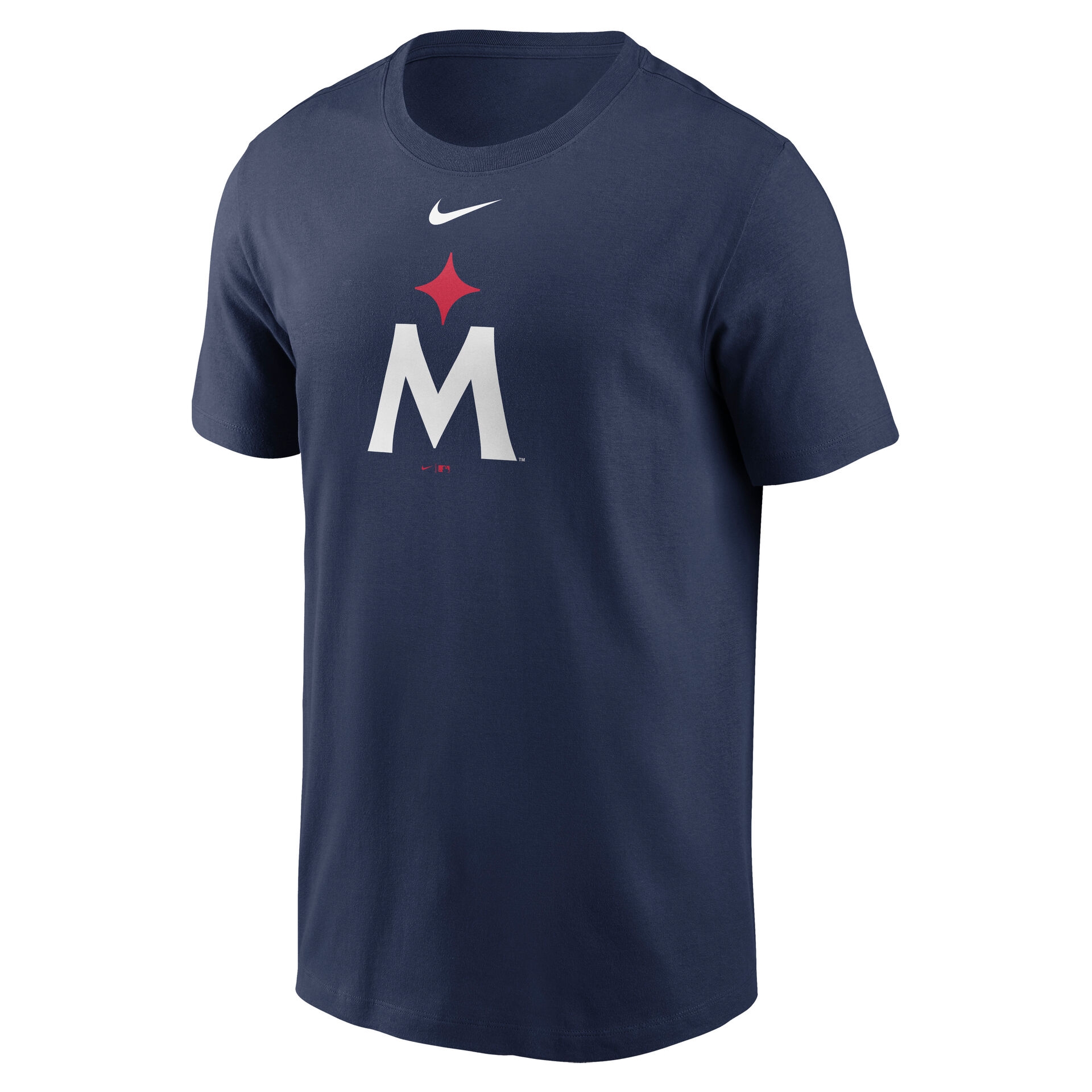 Minnesota Twins Large Logo MLB T-Shirt Navy