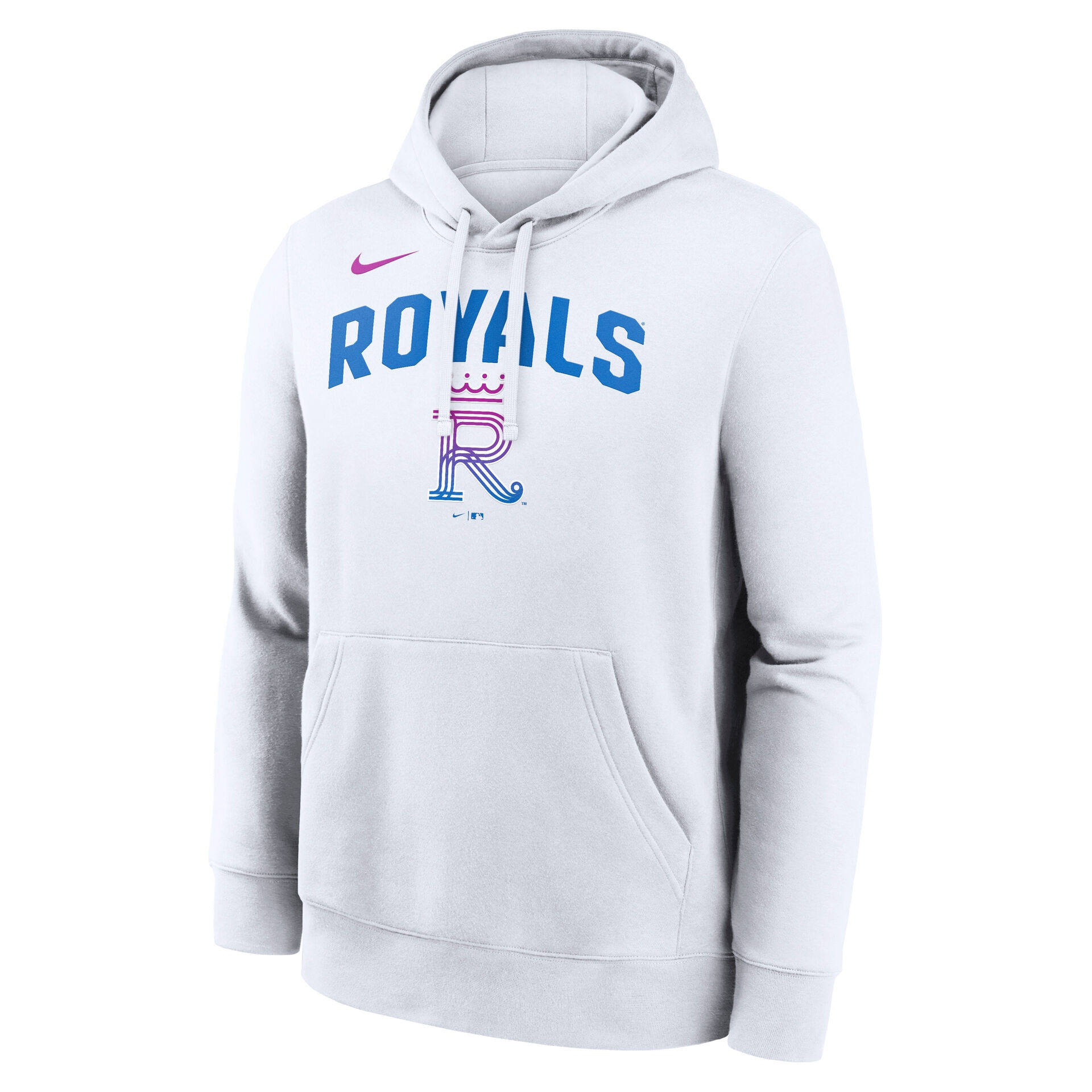 Kansas City Royals City Connect Club MLB Hoodie White