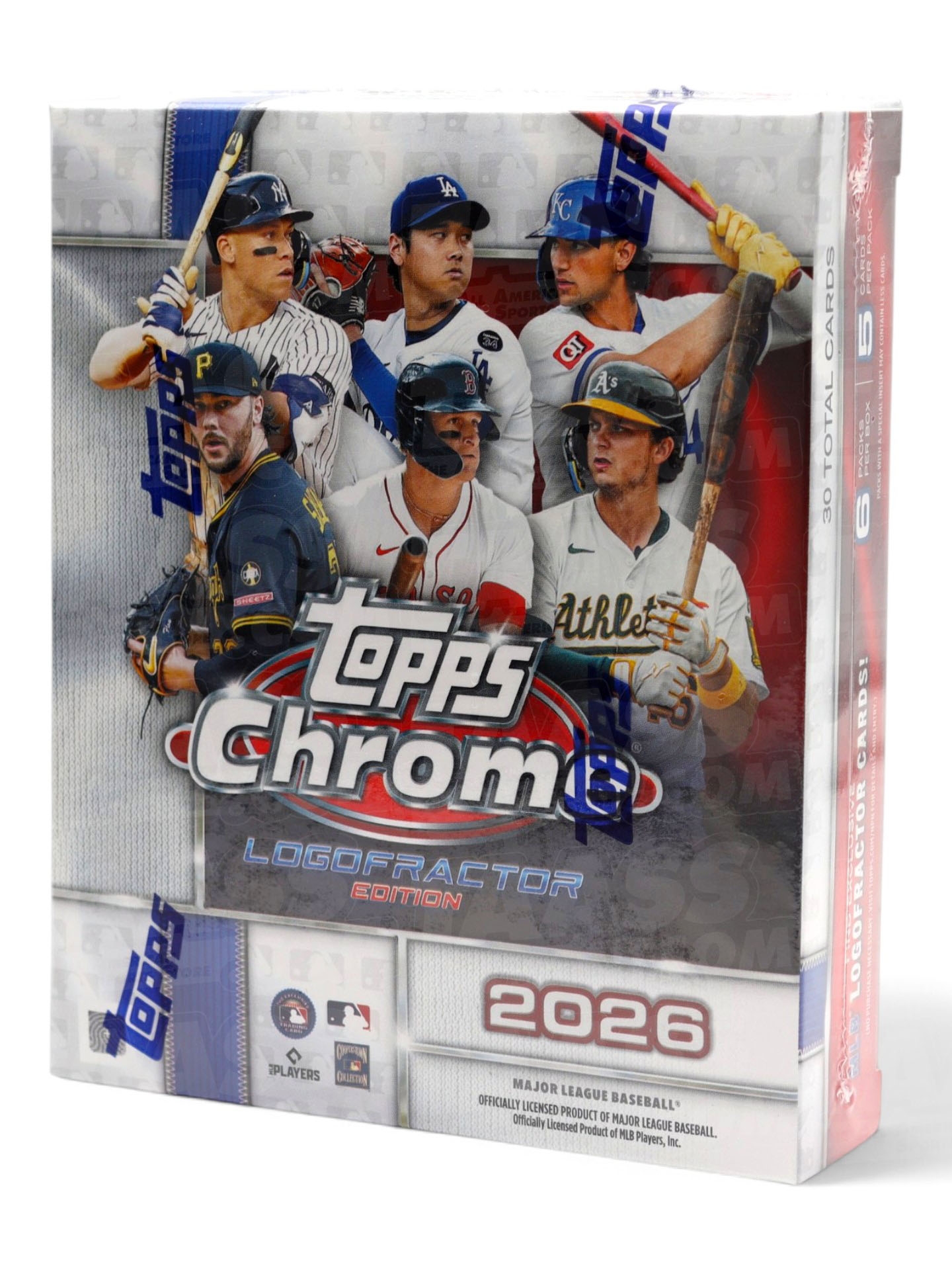 2026 Topps Chrome Baseball MLB Logofractor Edition Box