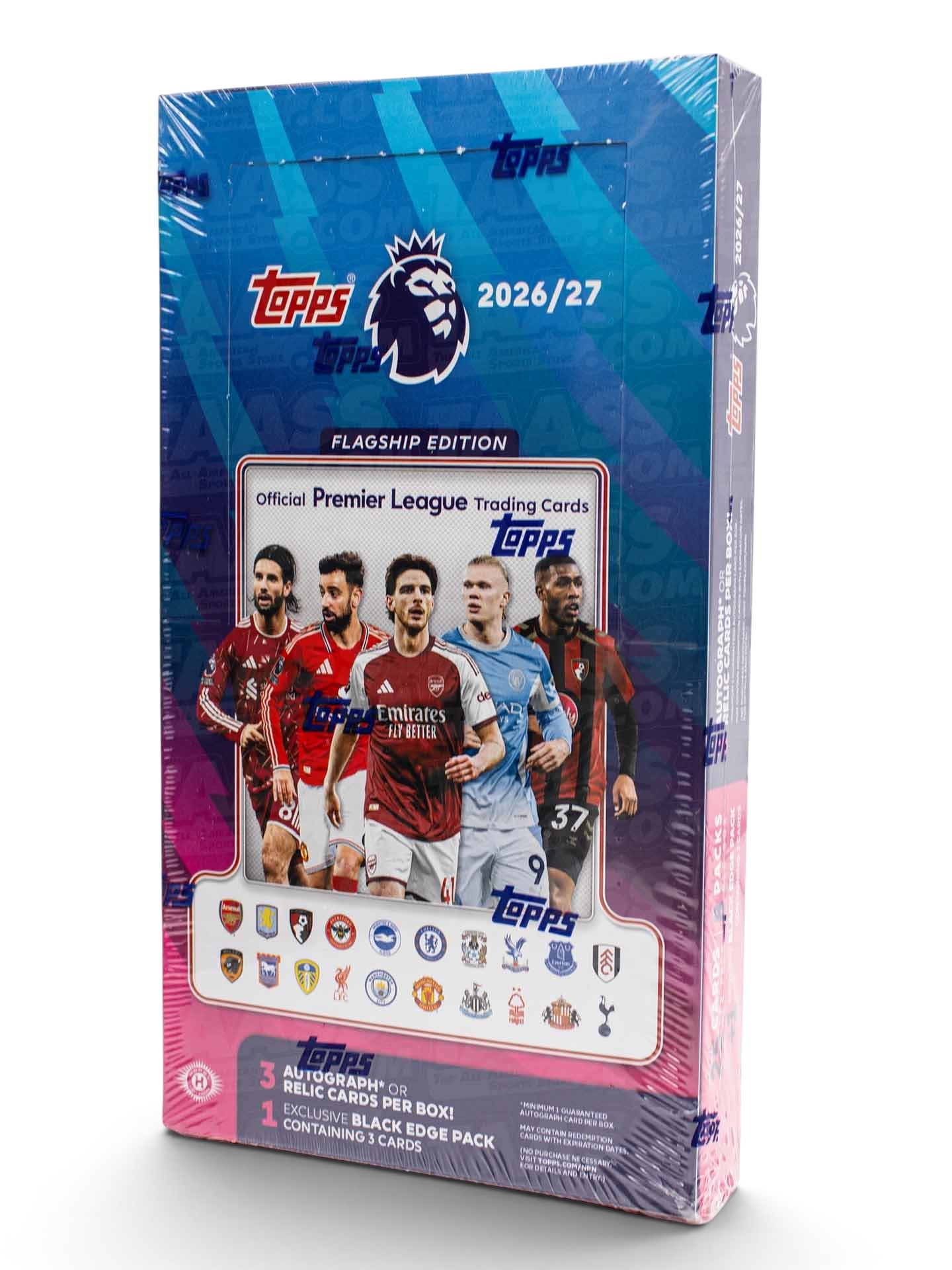 (LIVE BREAK) 2026/27 Topps Premier League Fußball EPL Hobby Box