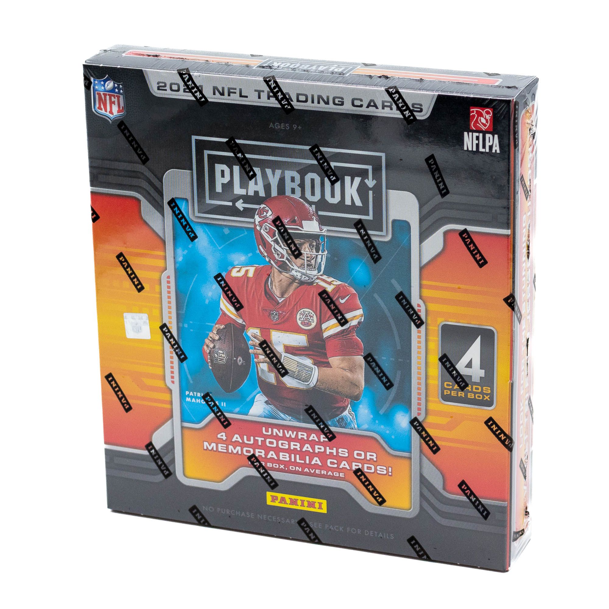 2021 Panini Playbook Football Hobby Box NFL