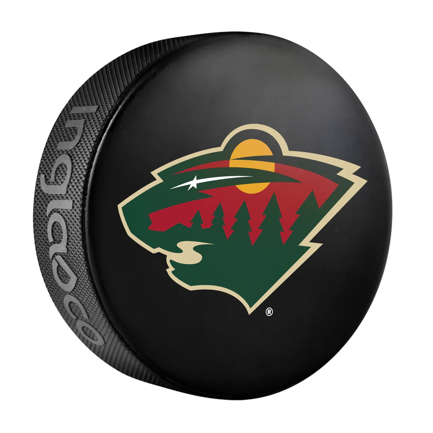 Minnesota Wild Logo Souvenir Collector NHL Puck