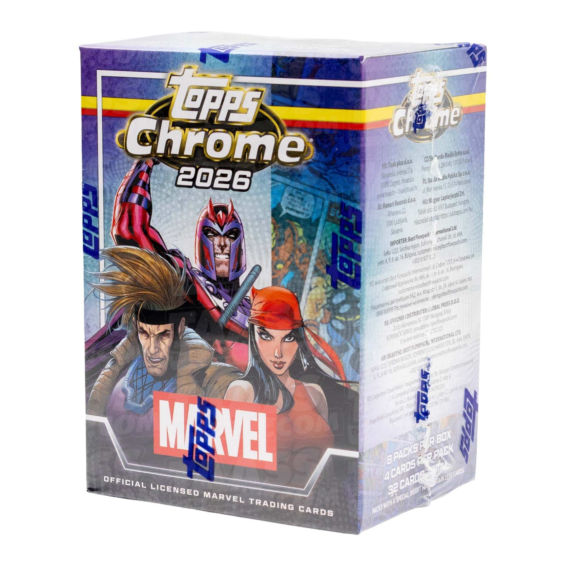 2026 topps Marvel Comics Chrome Blaster Box