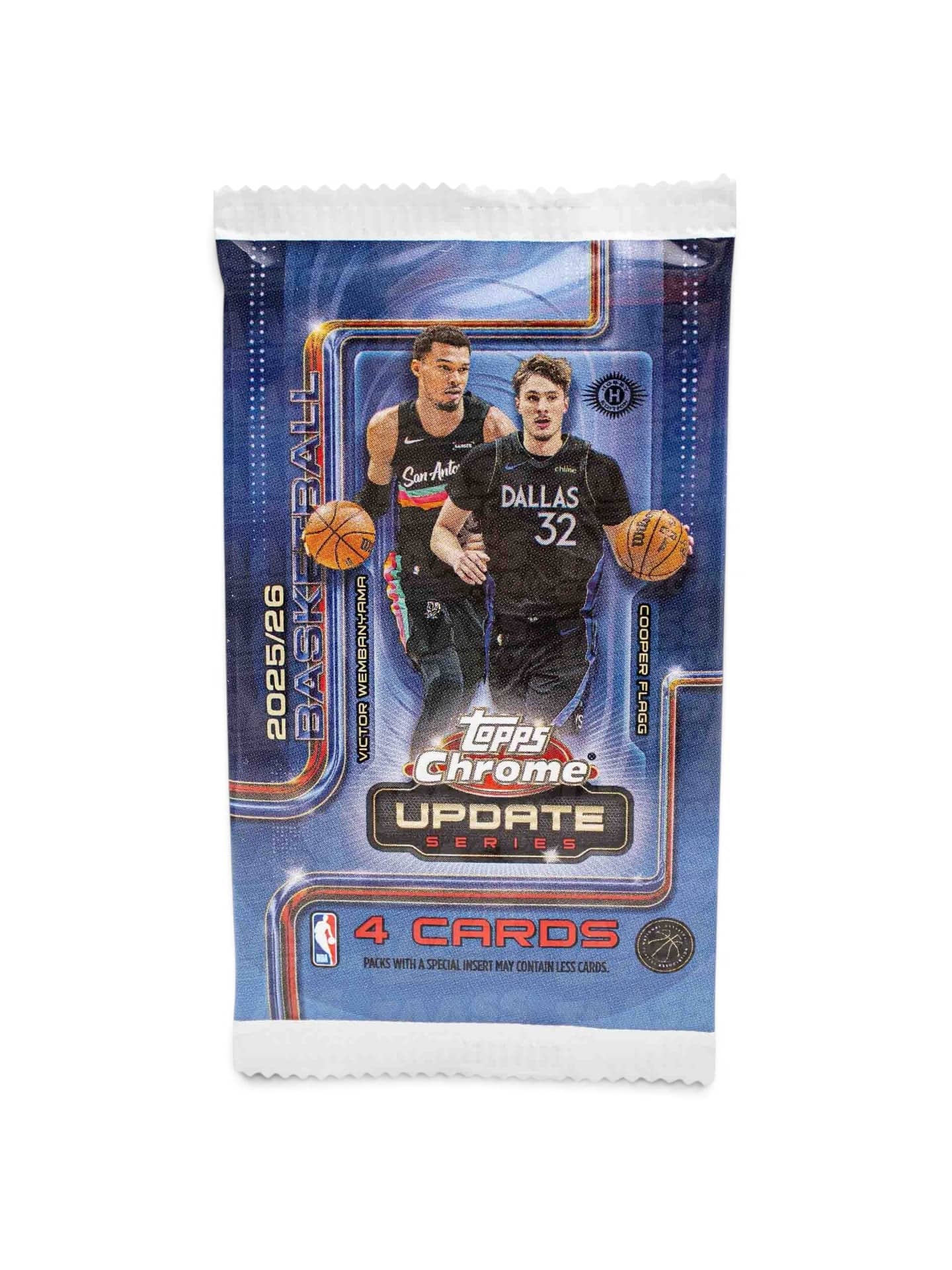 2025/26 Topps Chrome NBA Update Series Basketball Hobby Pack