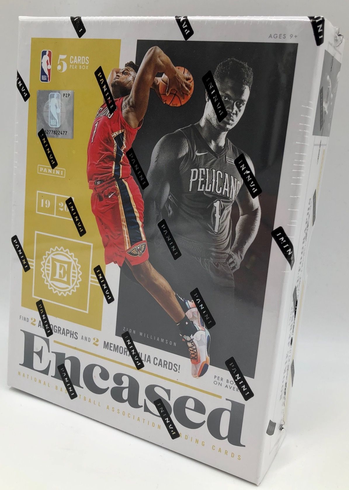 2019/20 Panini Encased Basketball Hobby Box NBA
