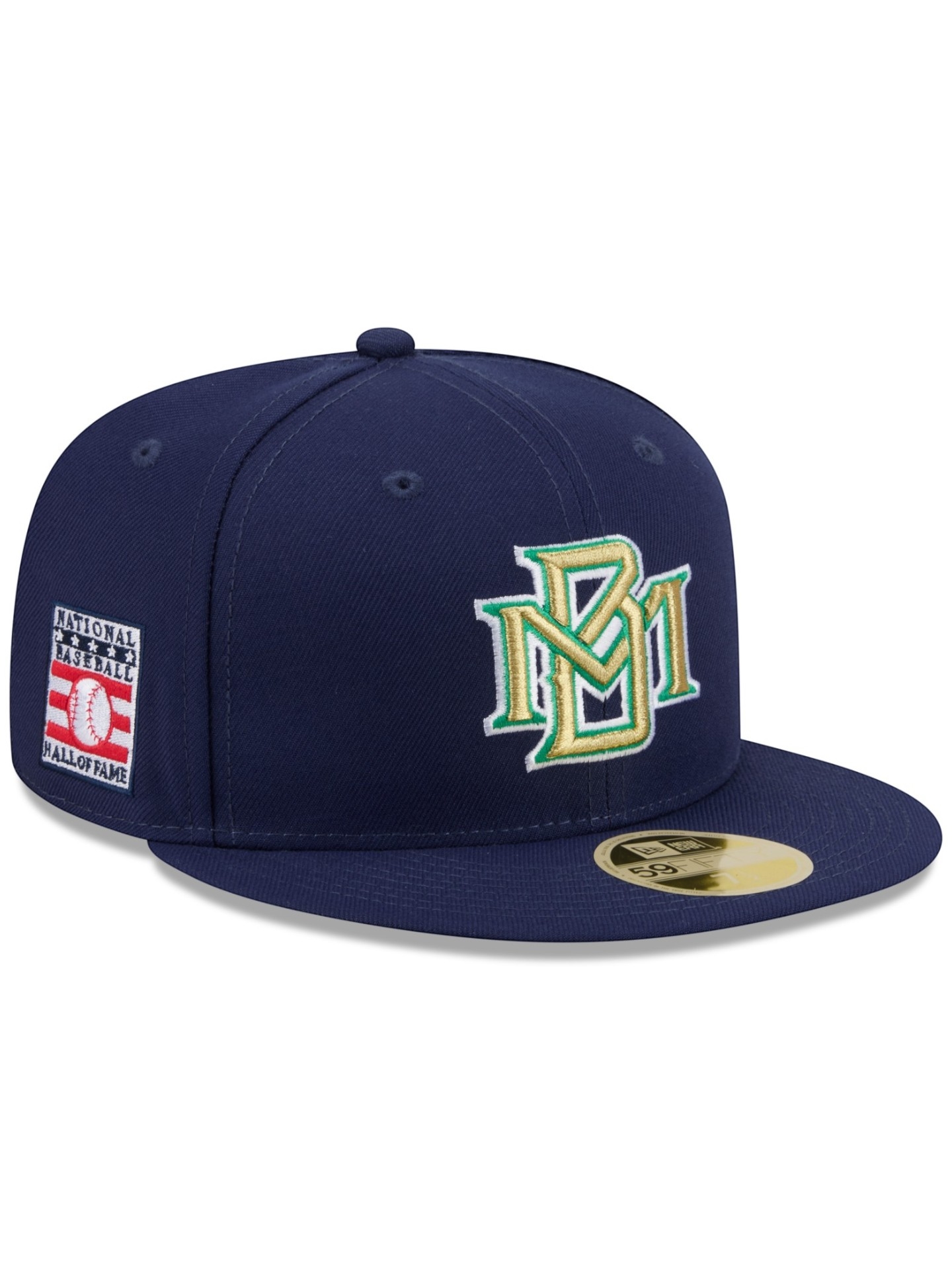 Milwaukee Brewers 2026 MLB Hall of Fame 59FIFTY Fitted Cap Navy