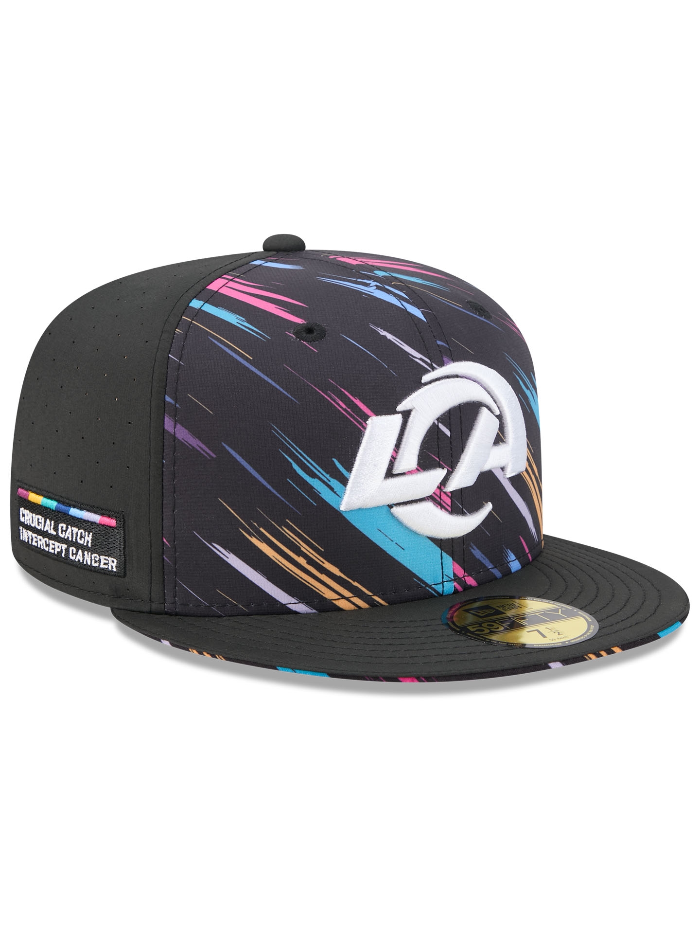 Los Angeles Rams 2026 NFL Crucial Catch 59FIFTY Fitted Cap