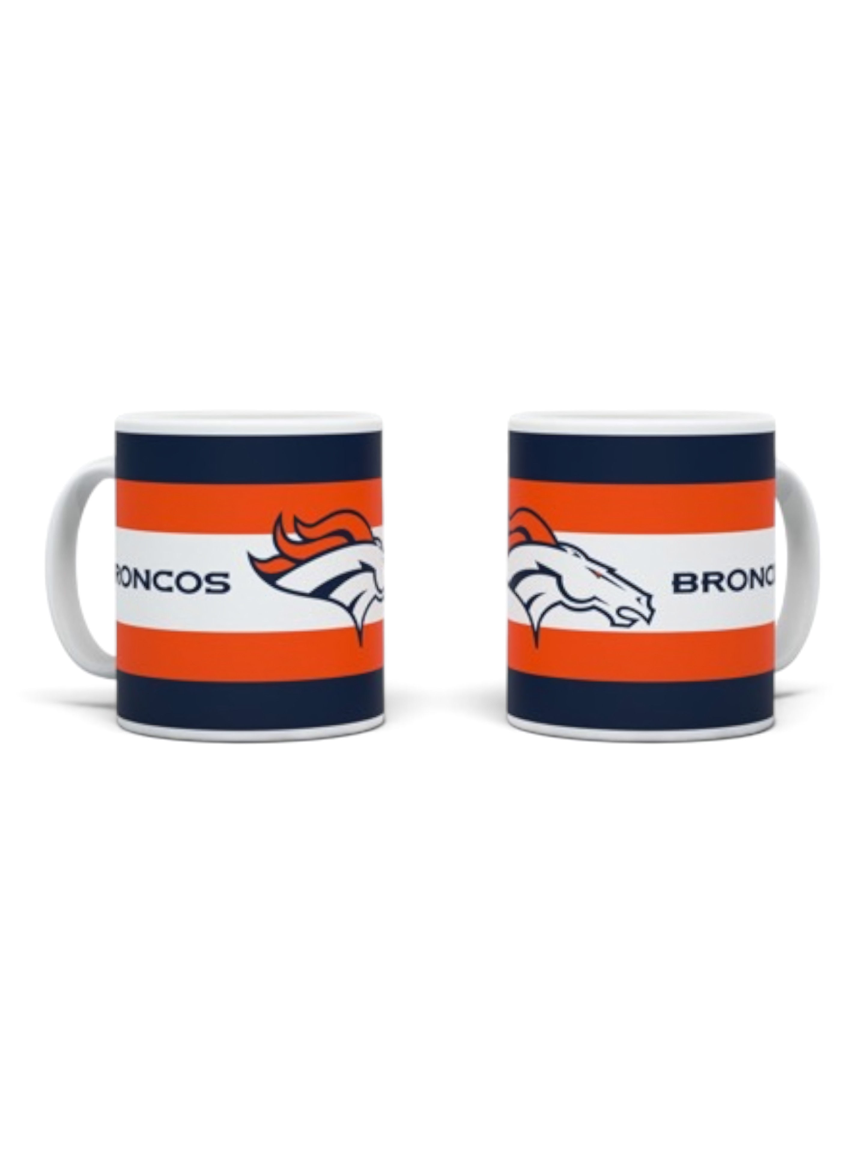 Denver Broncos Stripe Logo NFL Becher (330 ml)
