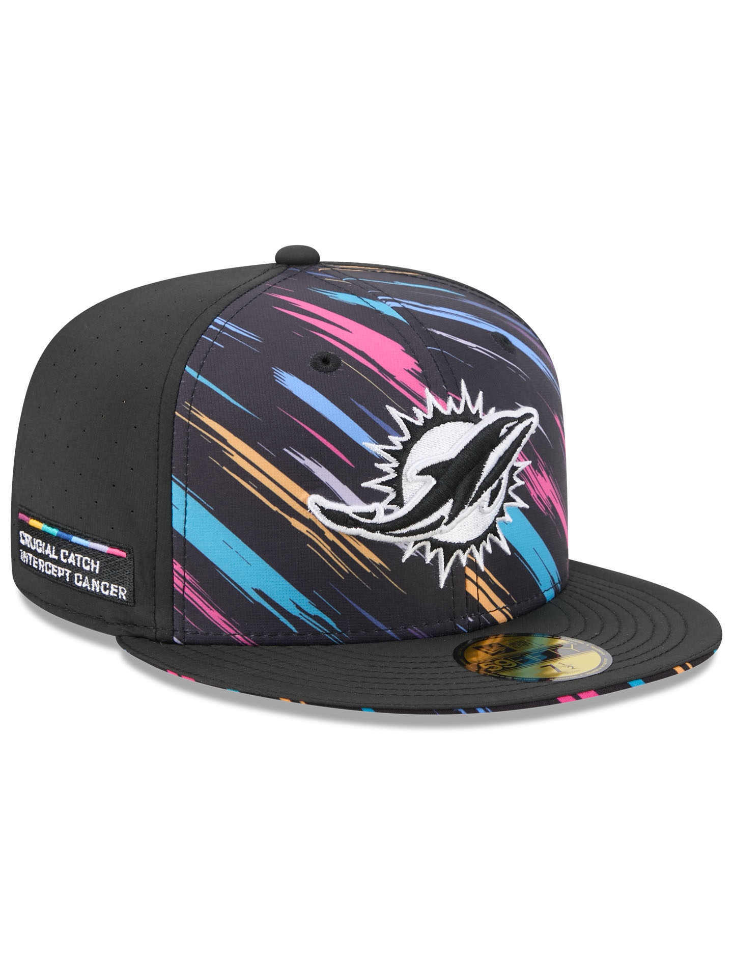 Miami Dolphins 2026 NFL Crucial Catch 59FIFTY Fitted Cap