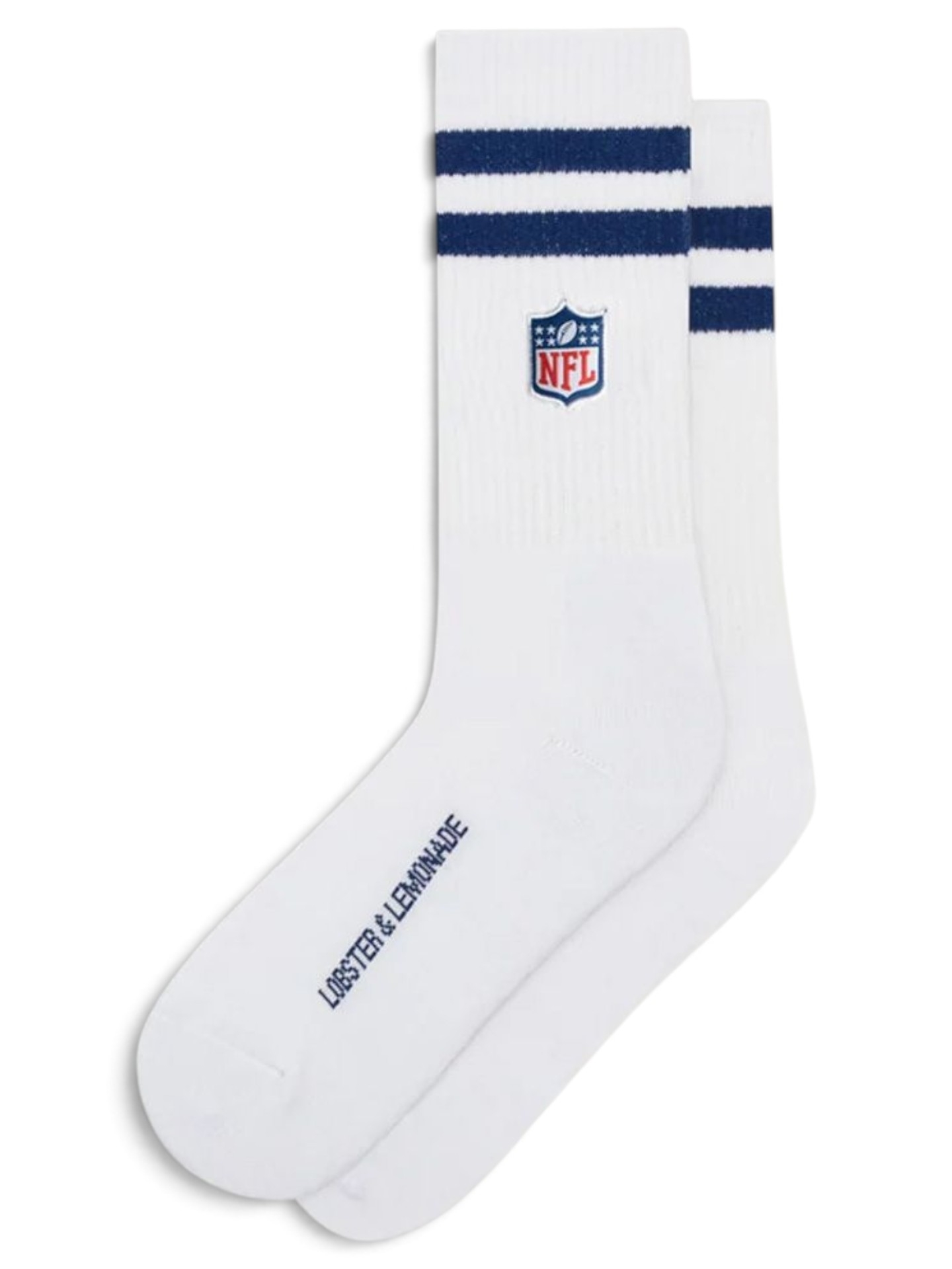 NFL Shield L&L '90 Classics NFL Crew Socken Weiß