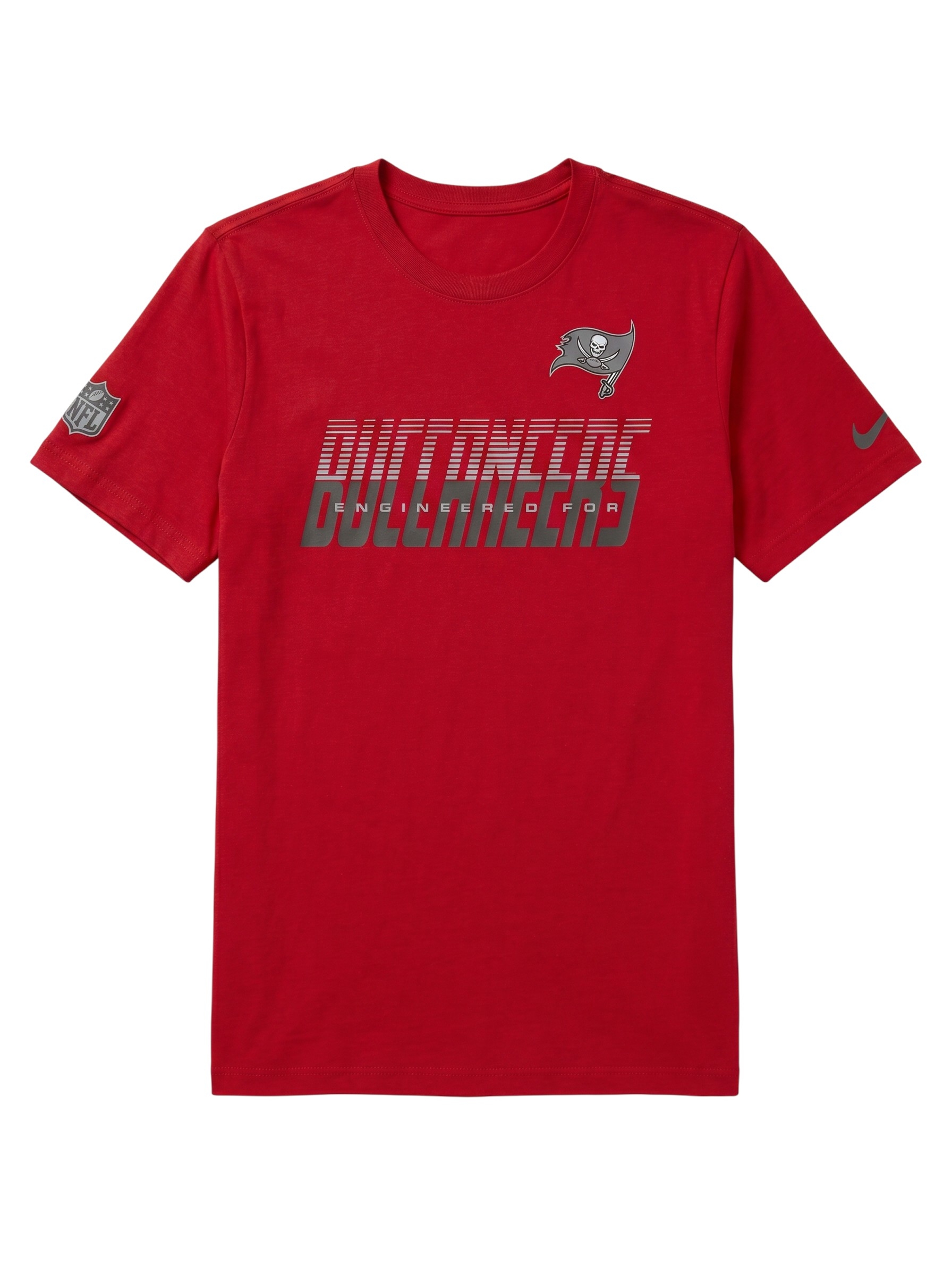 Tampa Bay Buccaneers 2026 NFL Sideline Team Issue Dri-Fit T-Shirt Rot
