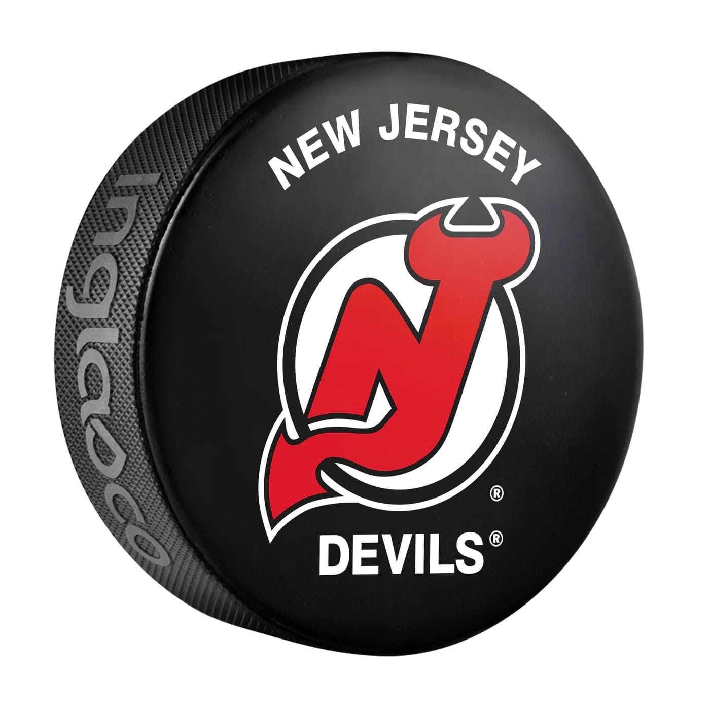 New Jersey Devils Logo Souvenir Collector NHL Puck