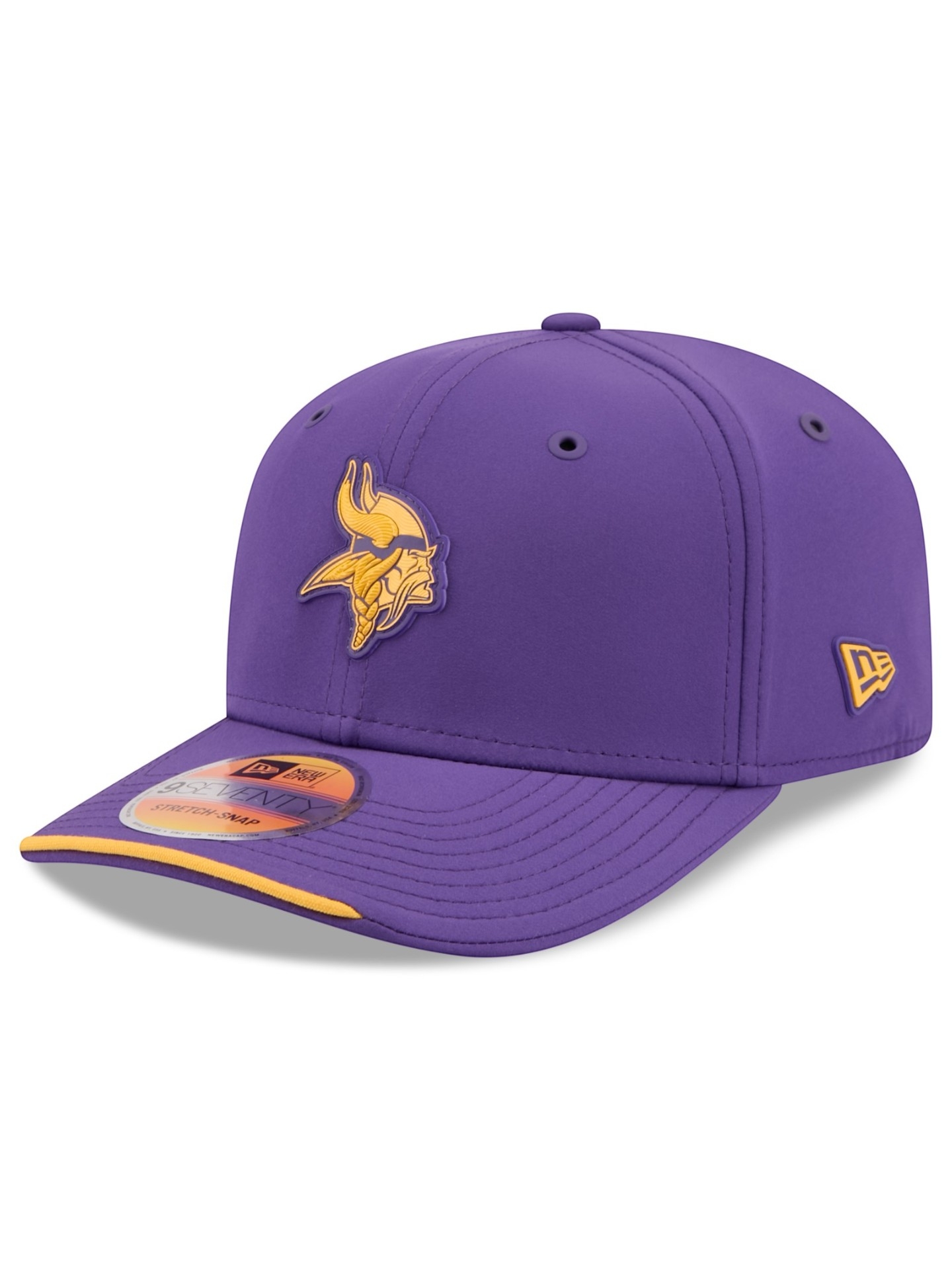 Minnesota Vikings 2026 NFL Sideline 9SEVENTY Stretch-Snap Cap Lila