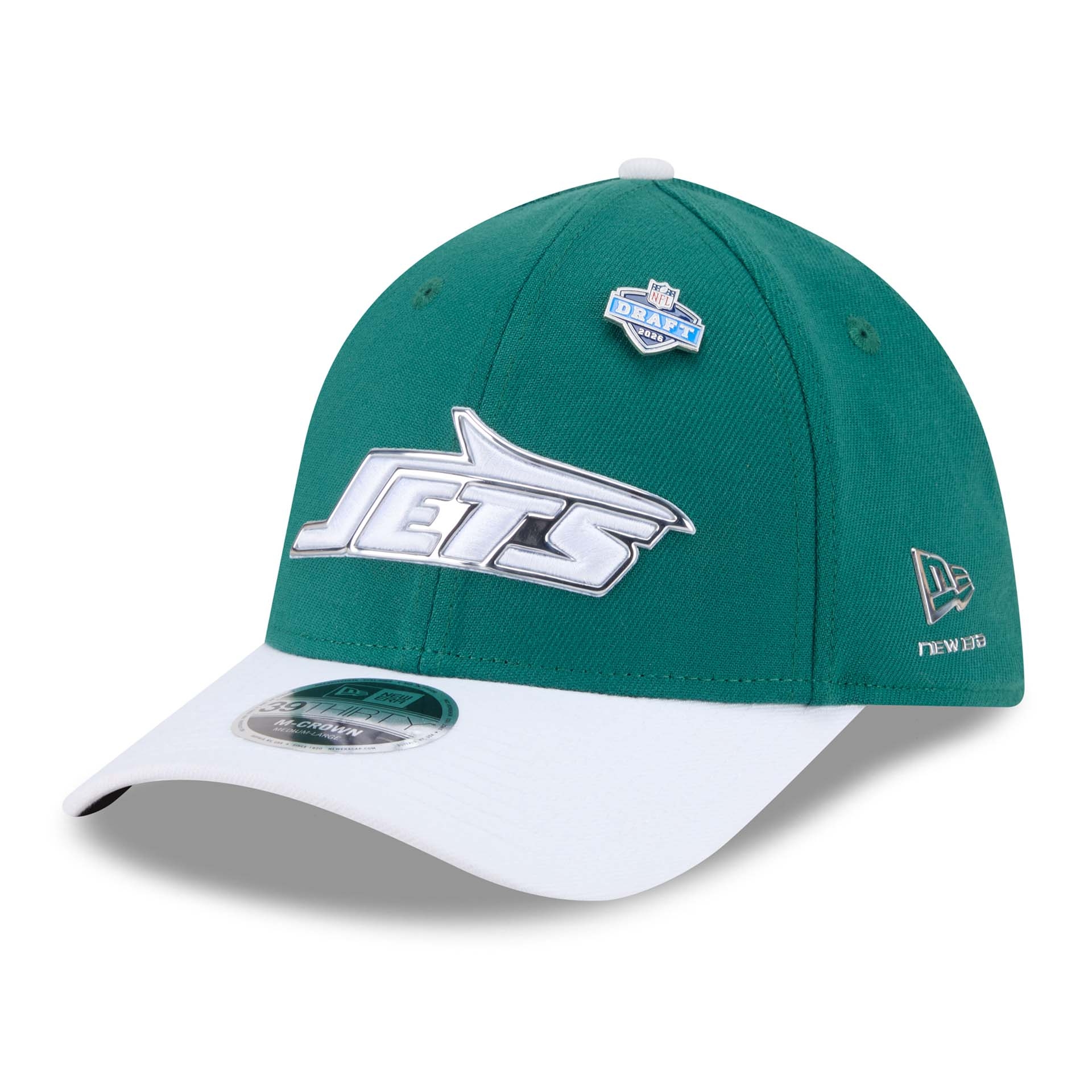 New York Jets 2026 NFL Draft 39THIRTY M-Crown Flex Cap