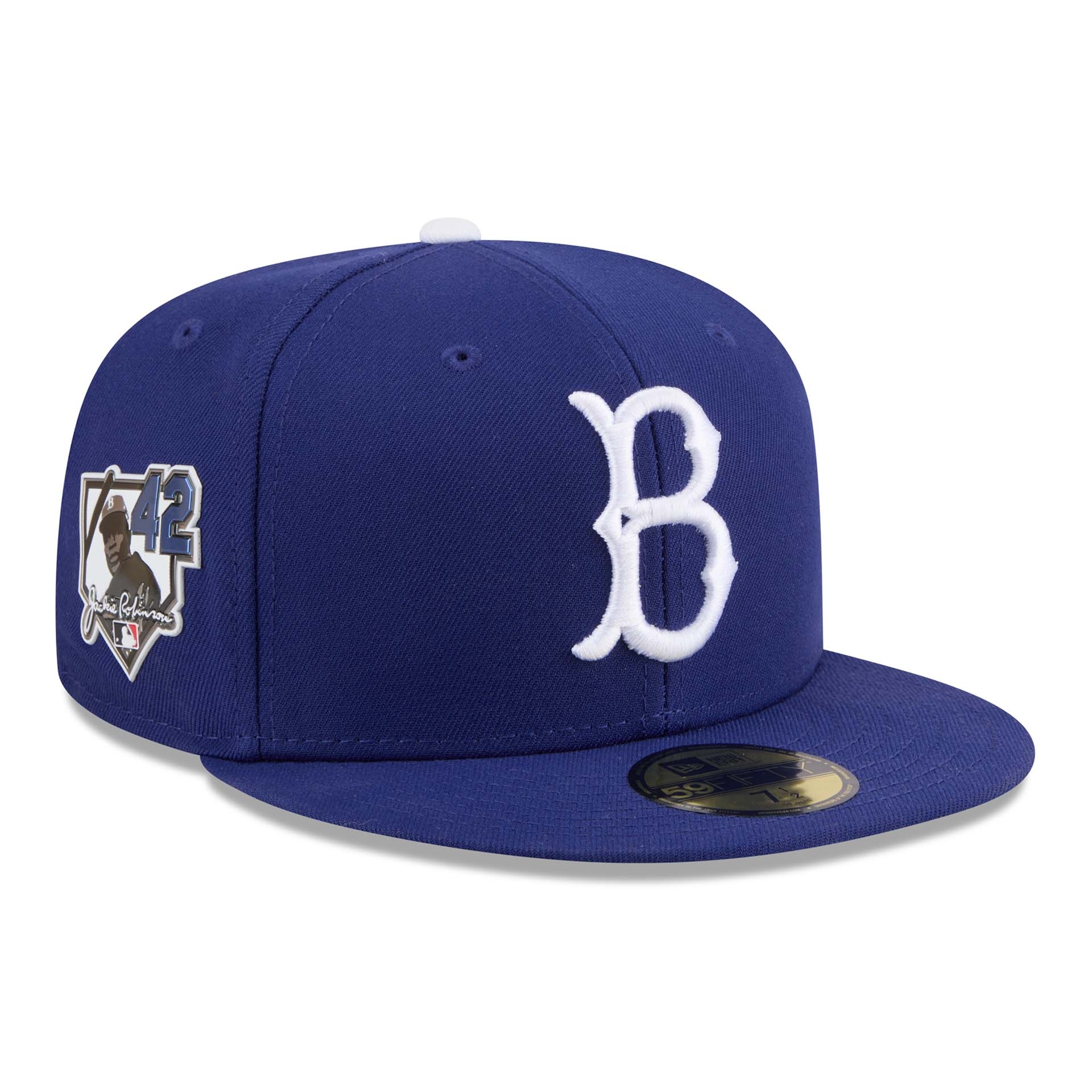 Brooklyn Dodgers 2026 Jackie Robinson Day 59FIFTY Fitted Cap Blue
