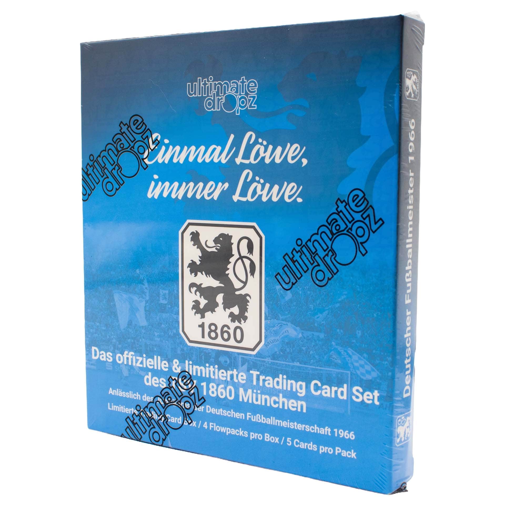 2026 Ultimate Dropz TSV 1860 München - Einmal Löwe Immer Löwe Hobby Box