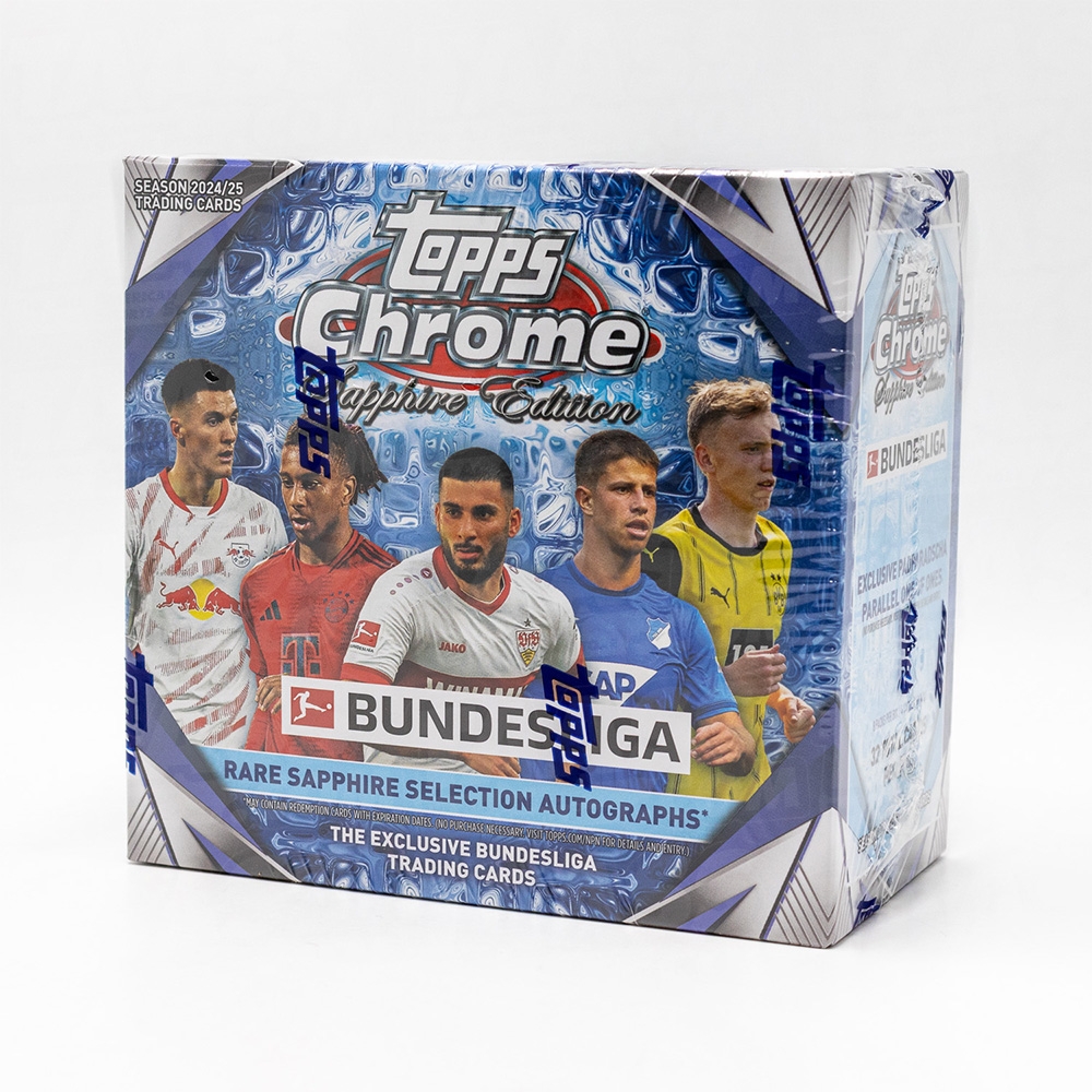 2024/25 Topps Chrome Bundesliga Sapphire Edition Fußball Hobby Box