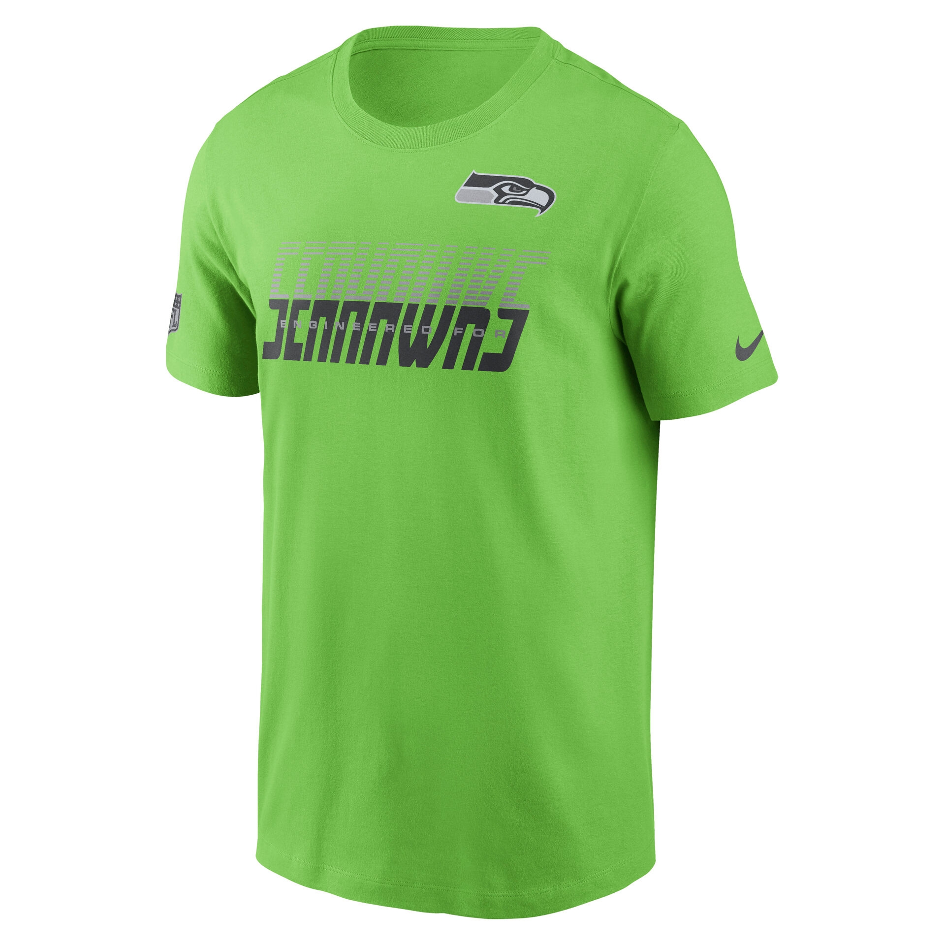 Seattle Seahawks 2026 NFL Sideline Team Issue Dri-Fit T-Shirt Grün