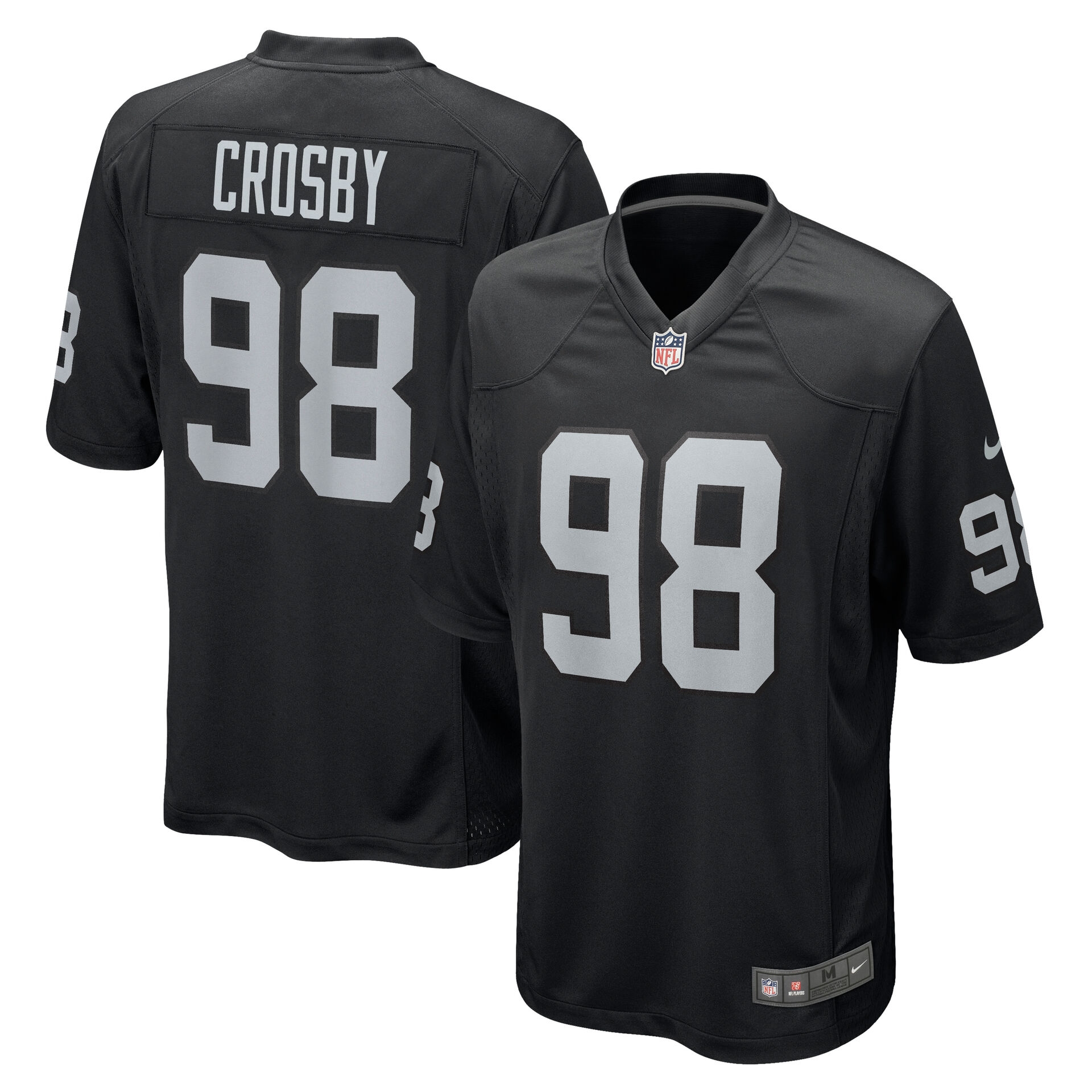 Maxx Crosby #98 Las Vegas Raiders Game NFL Jersey Black