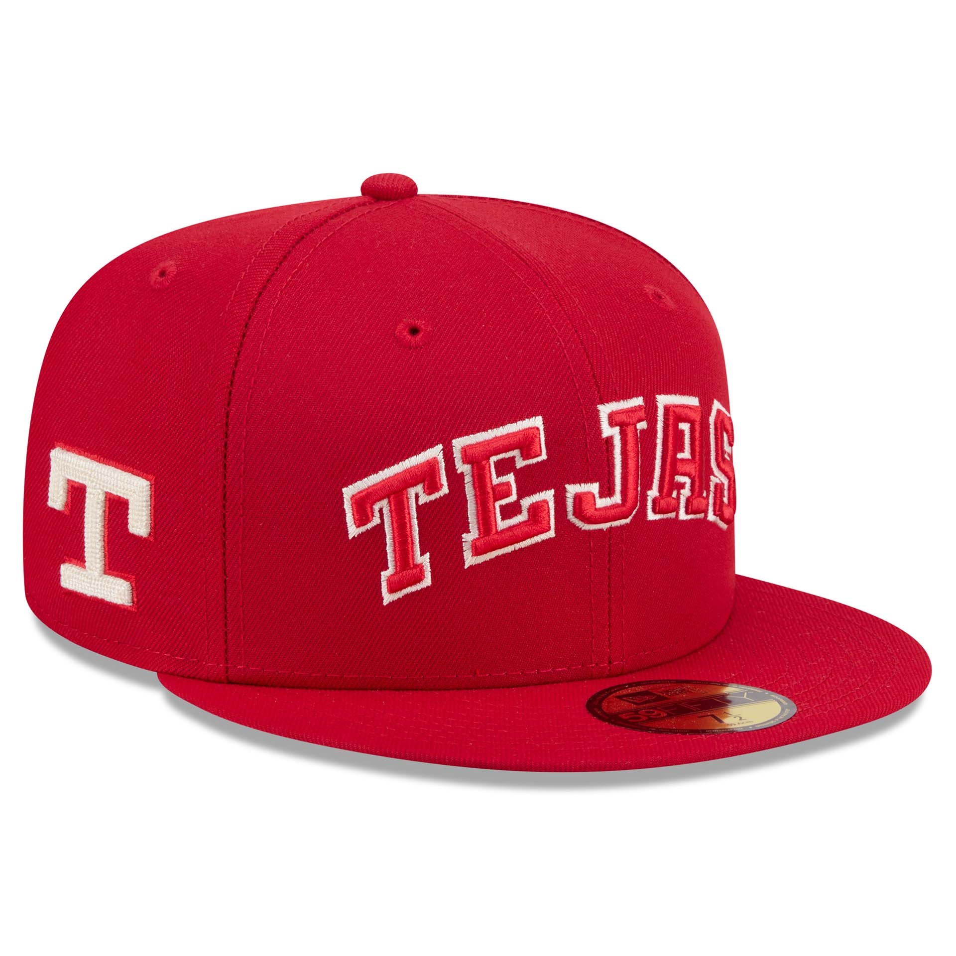 Texas Rangers MLB City Connect Fan Pack 59FIFTY Fitted Cap Rot