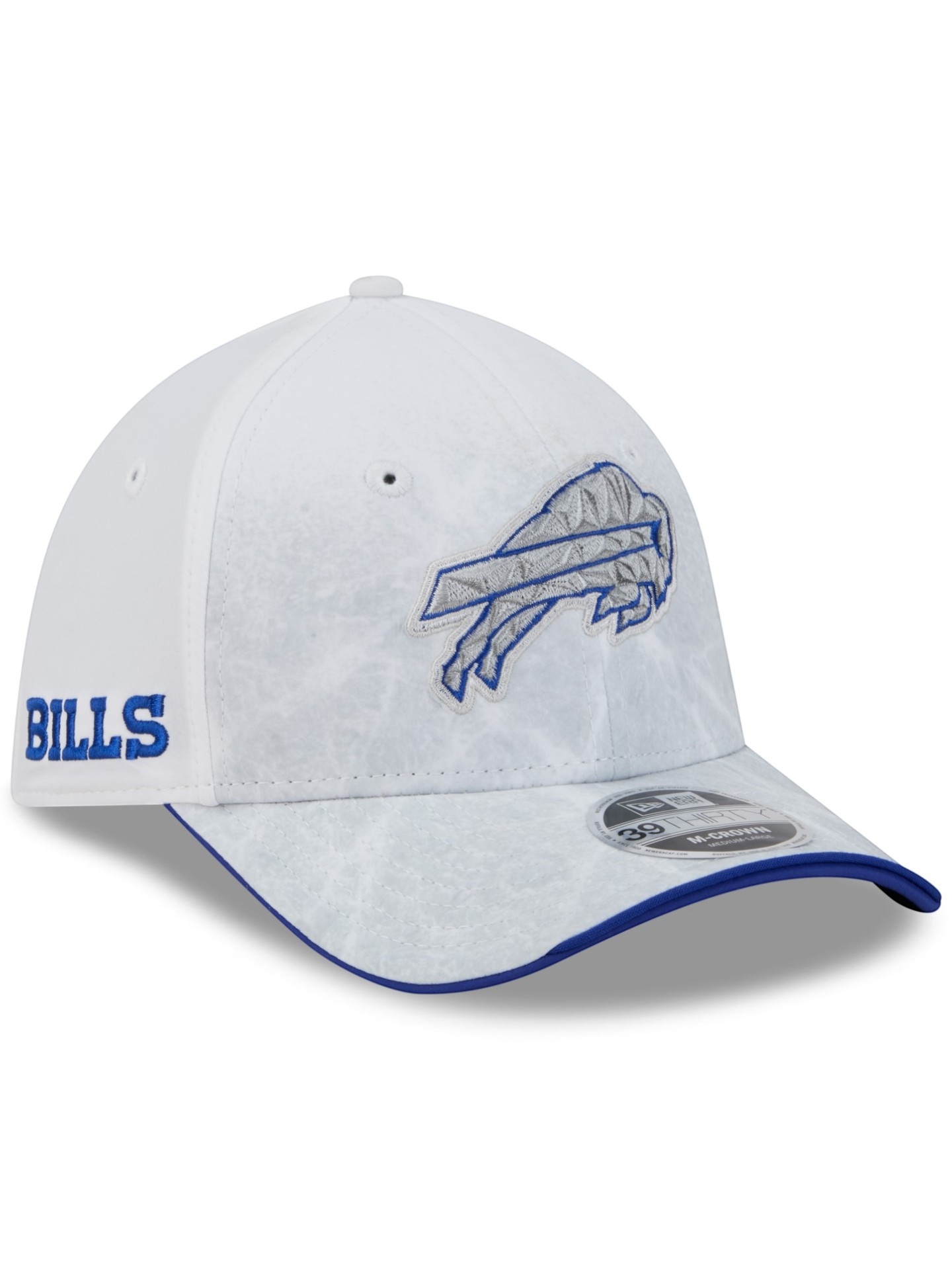 Buffalo Bills 2026 NFL Rivalries Sideline 39THIRTY Flex Cap White