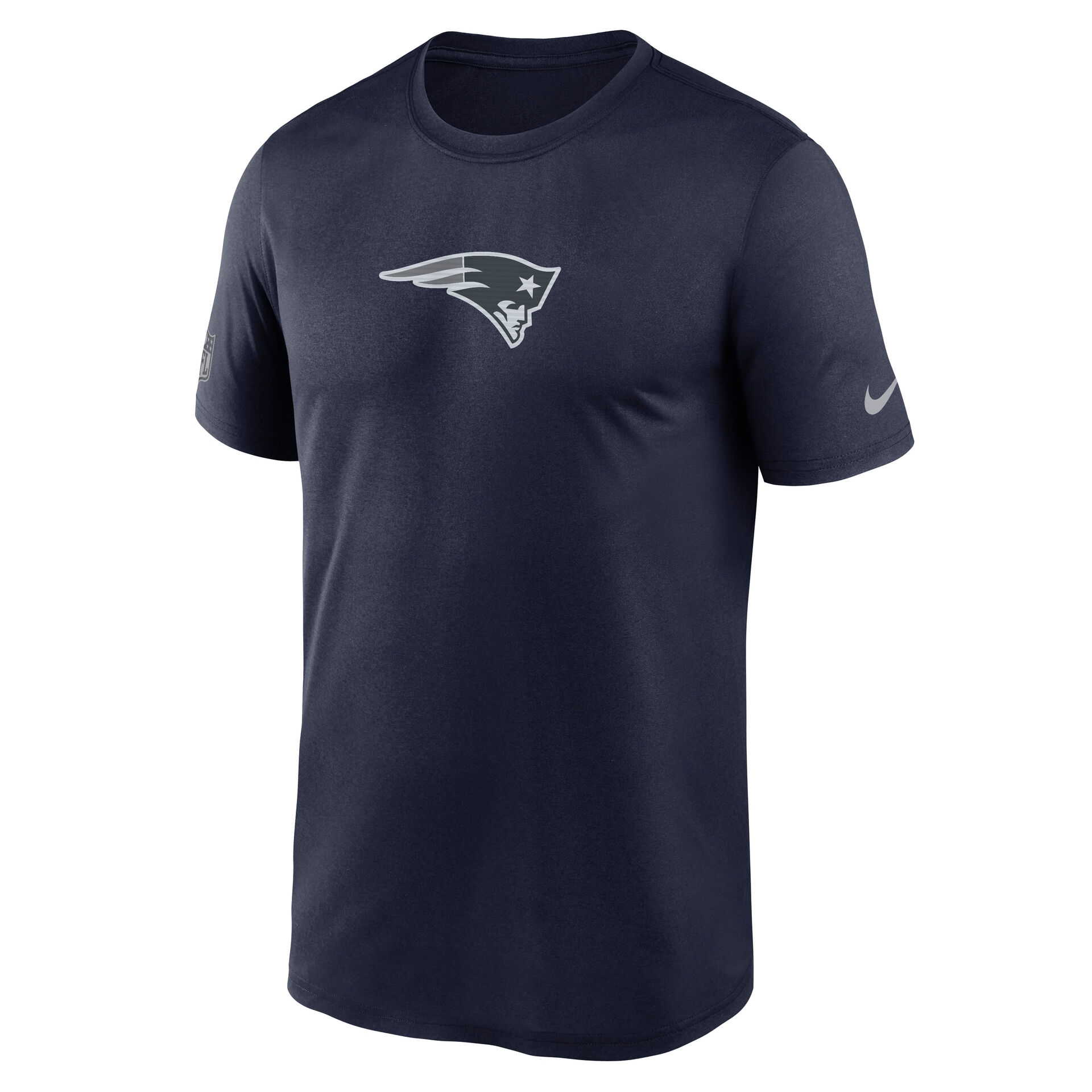 New England Patriots 2026 NFL Sideline Lead The Charge Legend T-Shirt Navy