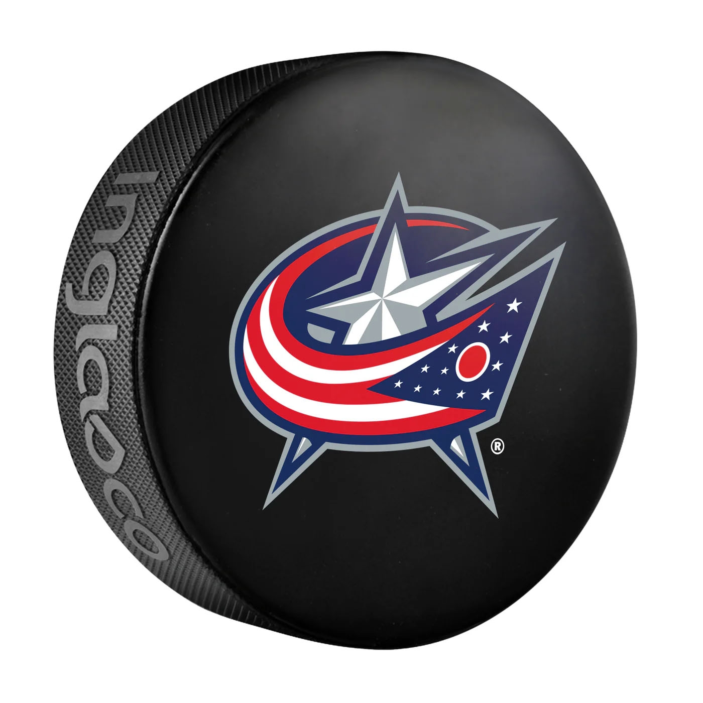 Columbus Blue Jackets Logo Souvenir Collector NHL Puck