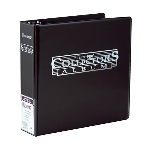 Ultra Pro 3" Collectors Trading Card Album Schwarz