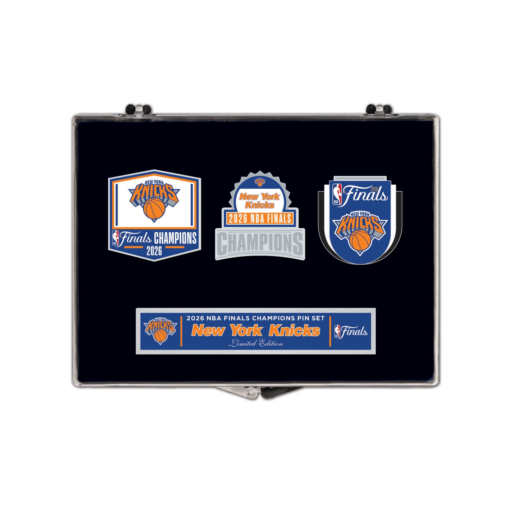 New York Knicks 2026 NBA Champions Collector Pin Set