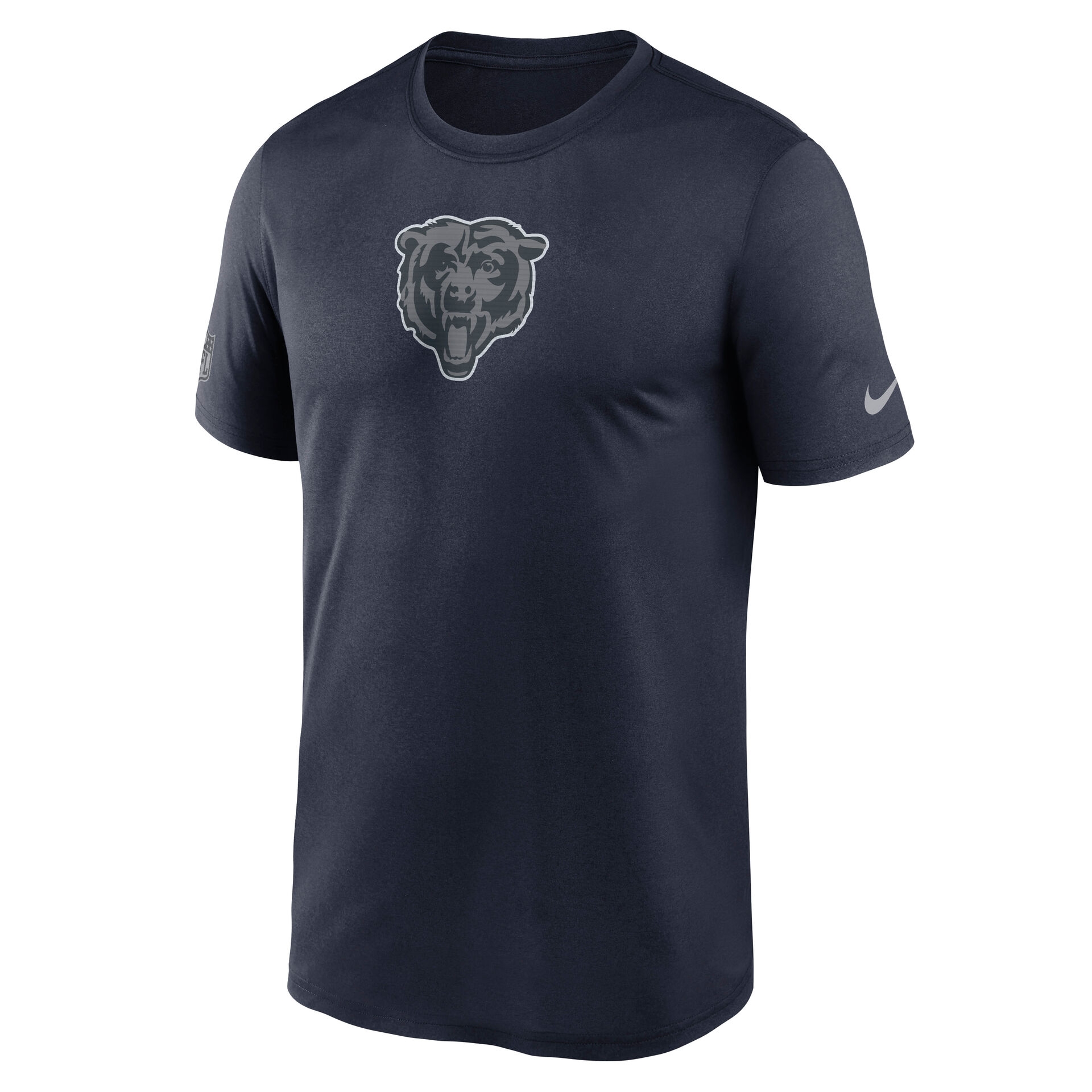 Chicago Bears 2026 NFL Sideline Lead The Charge Legend T-Shirt Navy