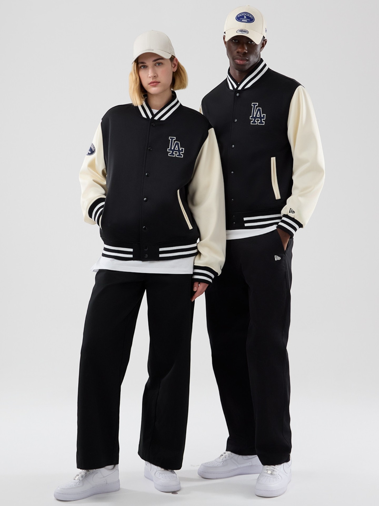 Los Angeles Dodgers Varsity Jersey Bomber MLB Jacket Black