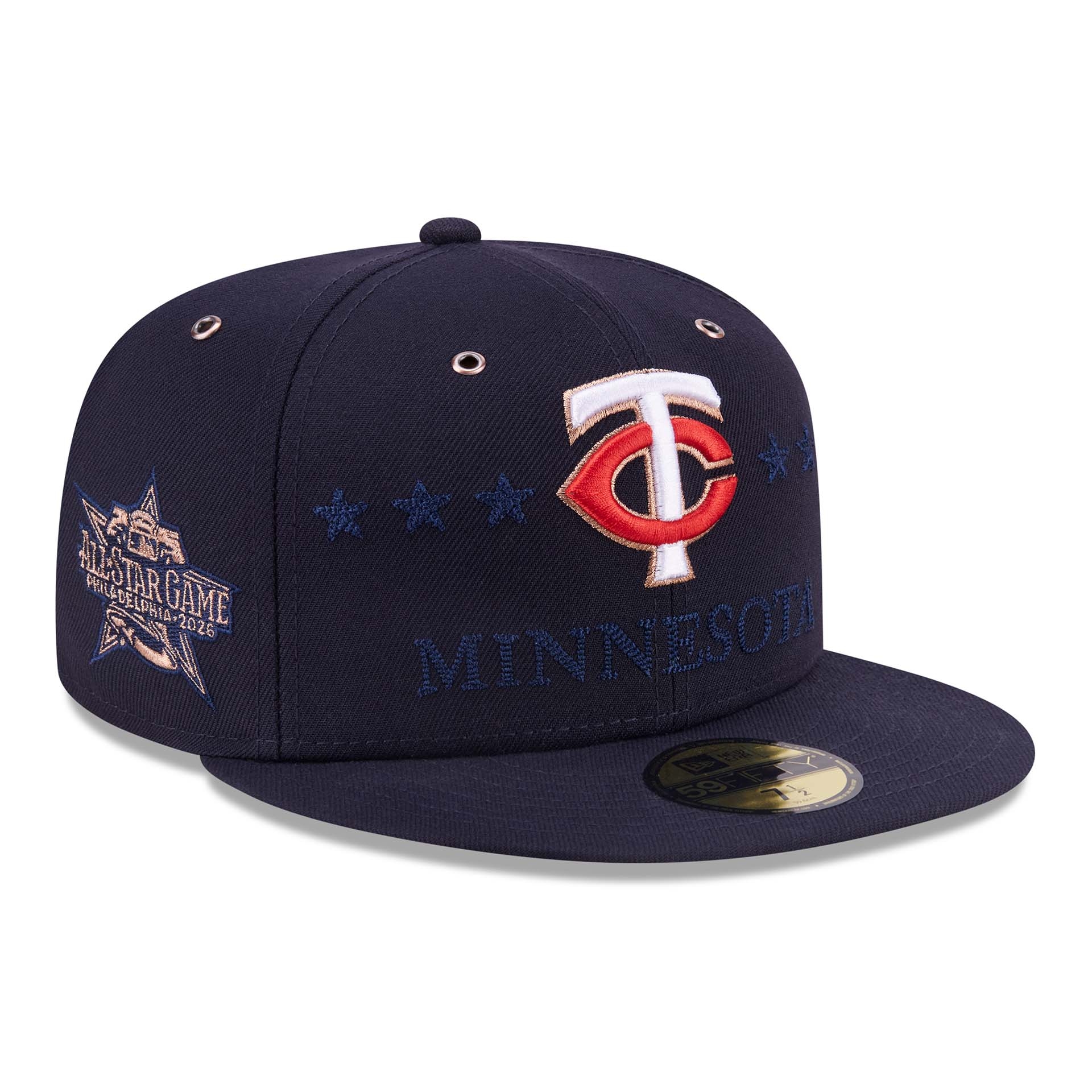 Minnesota Twins 2026 MLB All-Star Game 59FIFTY Fitted Cap Navy