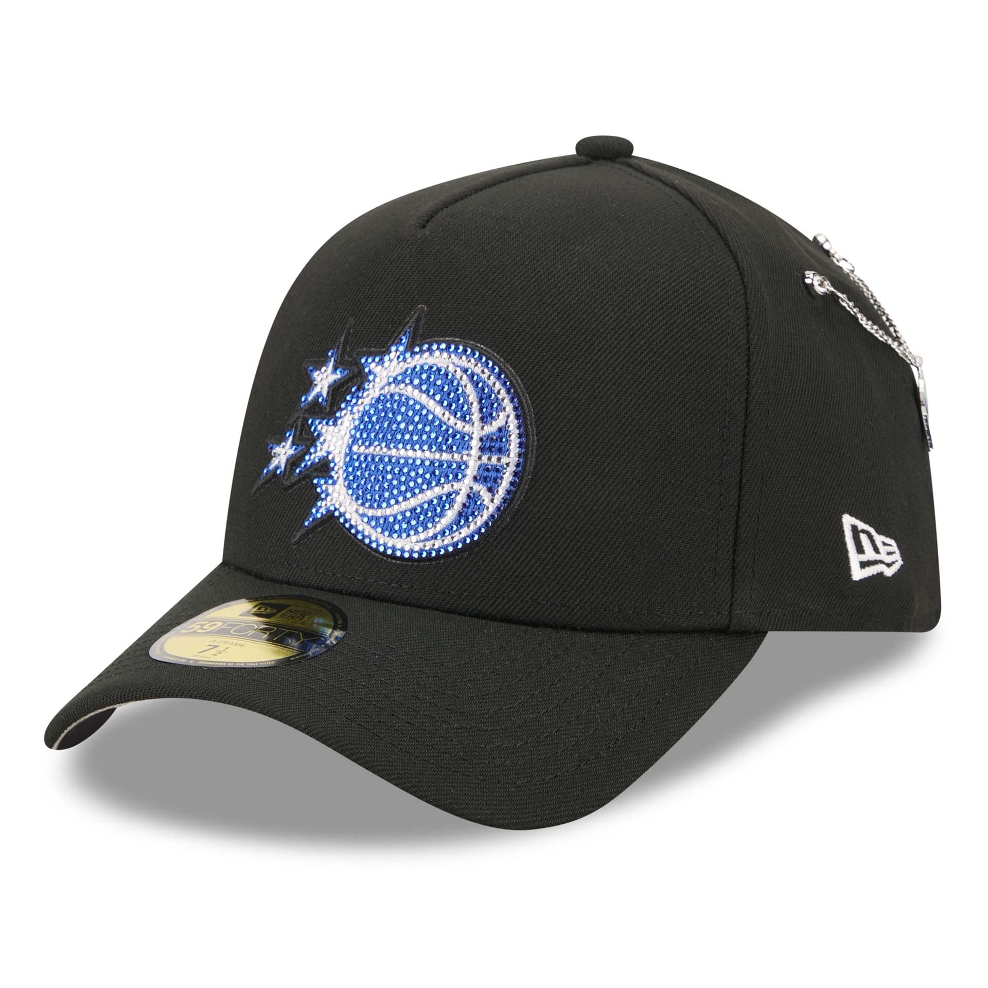 Orlando Magic 2026 NBA Draft On-Stage Crystal 59FORTY A-Frame Fitted Cap Black