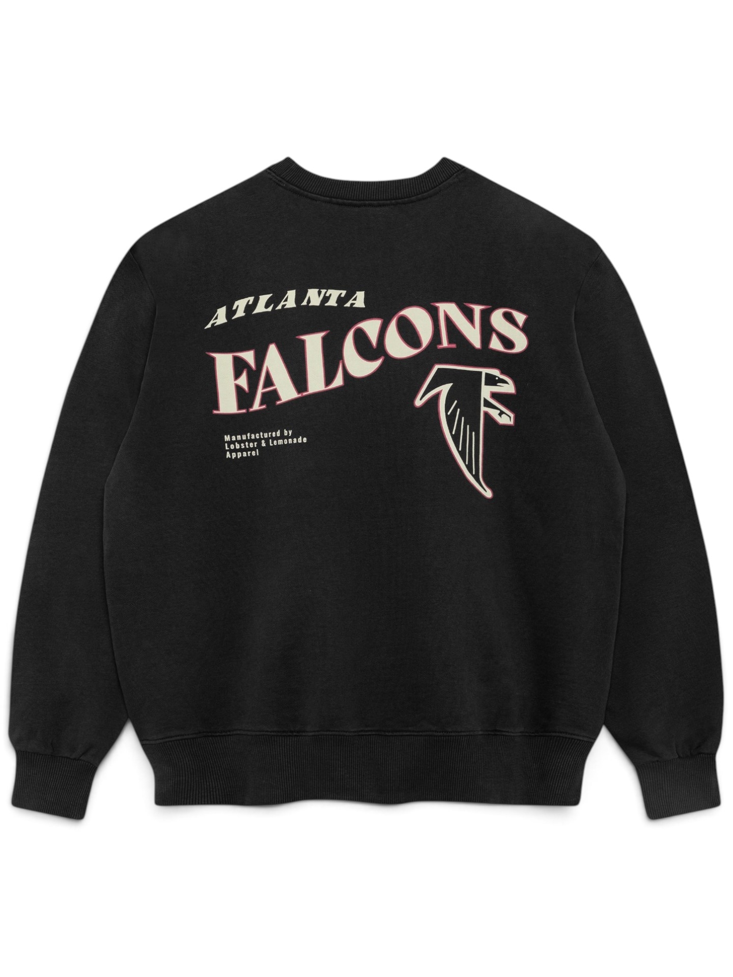 Atlanta Falcons L&L '96 Classics NFL Crew Sweater Schwarz