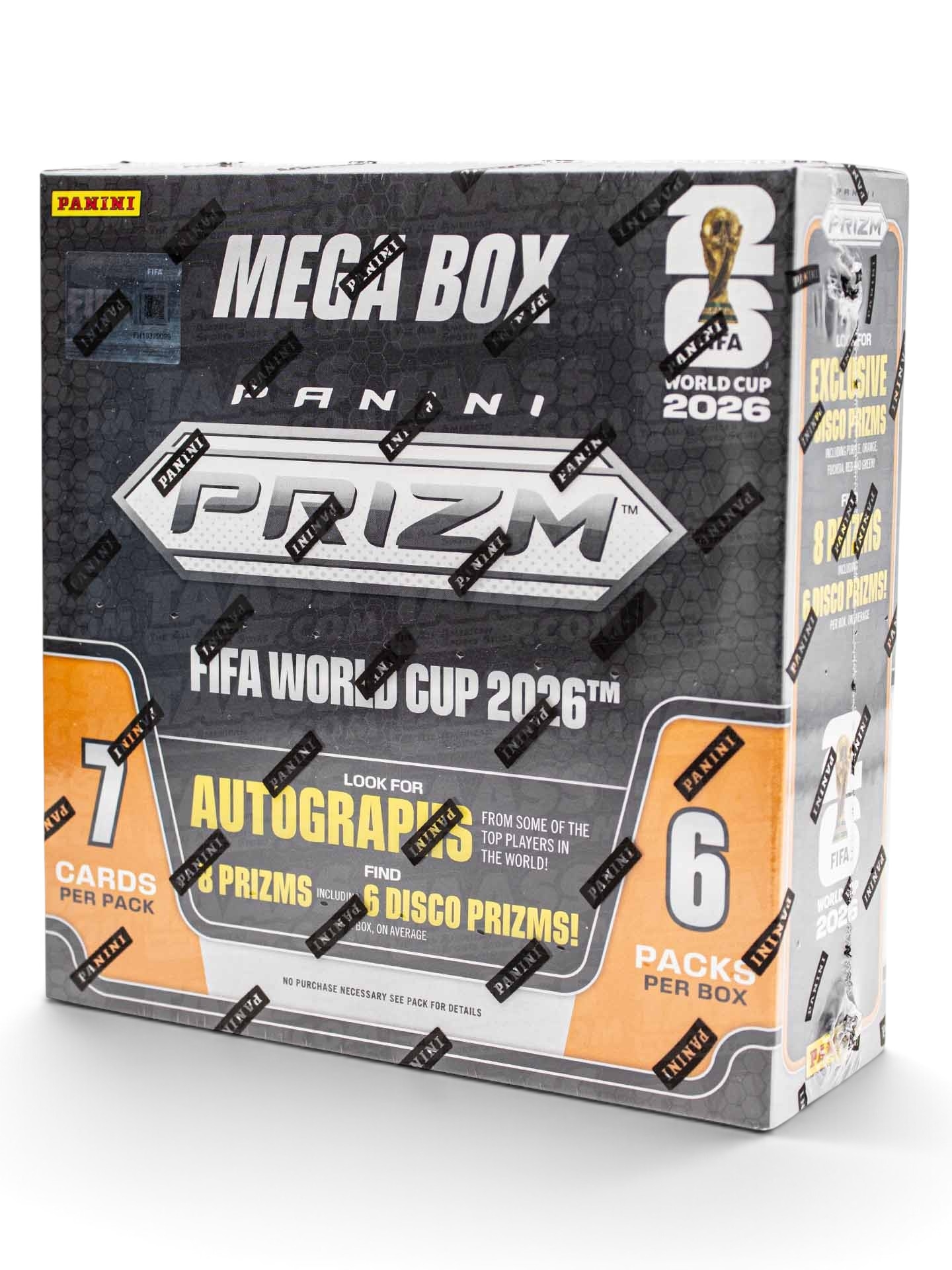 2026 Panini Prizm FIFA World Cup Fußball Mega Box