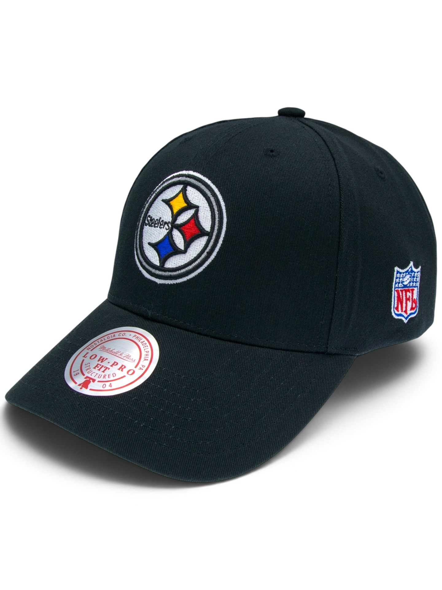 Pittsburgh Steelers Thowback Low Pro Snapback NFL Cap Black