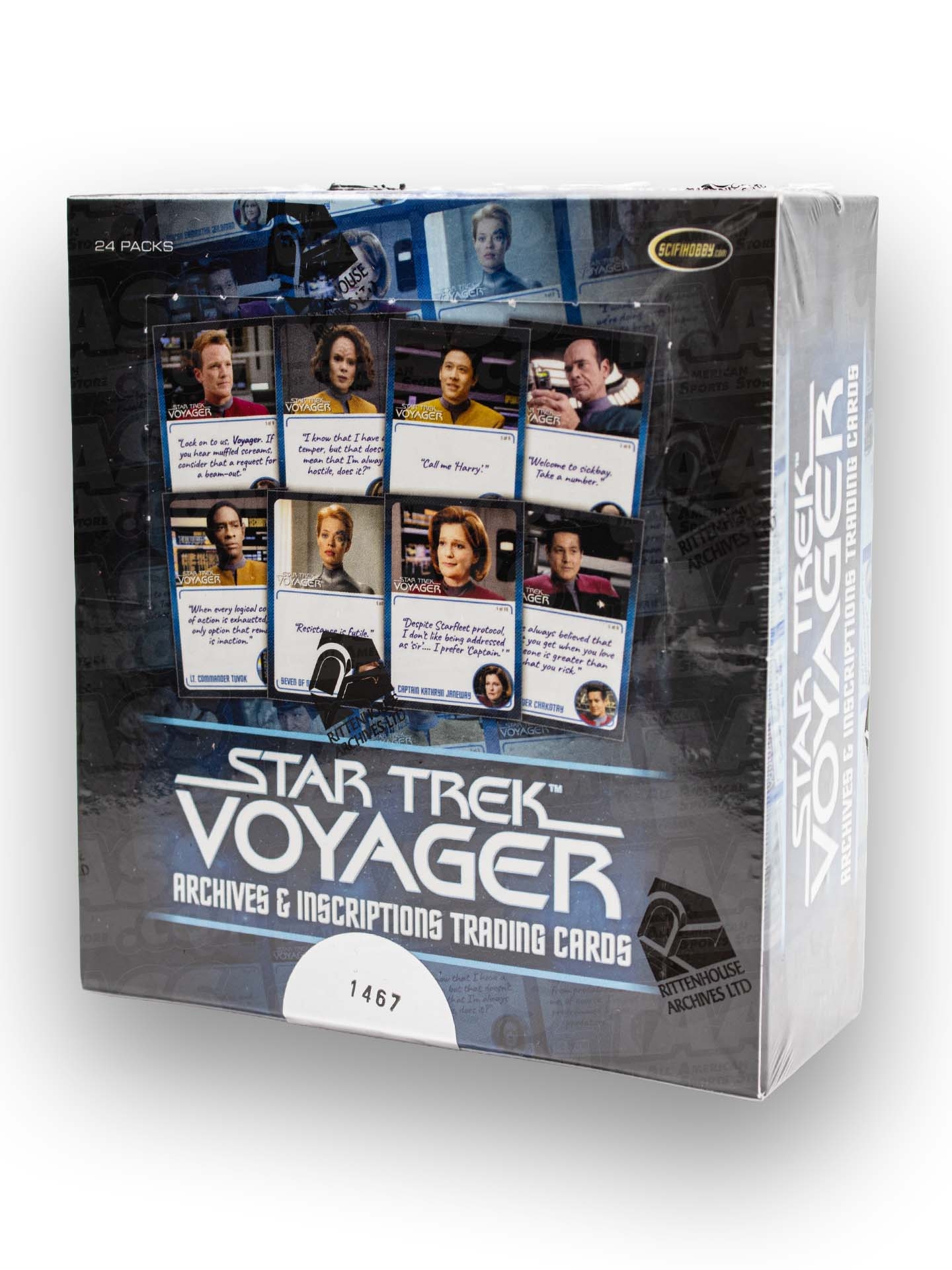 2026 Rittenhouse Star Trek Voyager Archives & Inscriptions Hobby Box