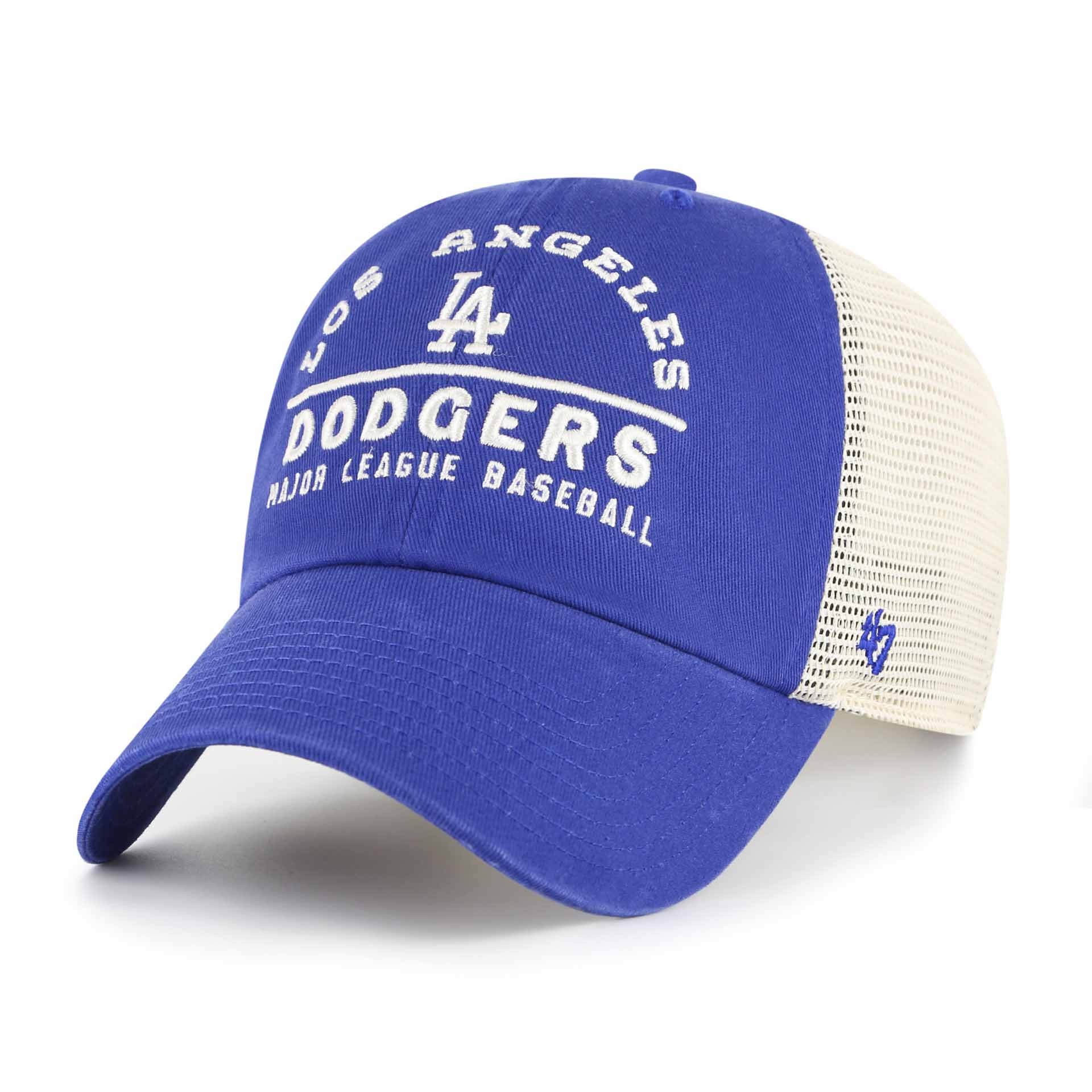 Los Angeles Dodgers Windham '47 Clean Up Trucker NHL Cap Blau