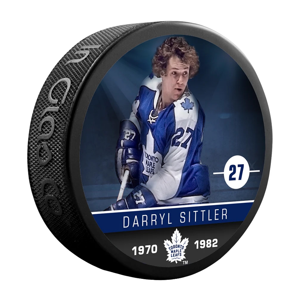 Darryl Sittler Toronto Maple Leafs Alumni NHL Puck