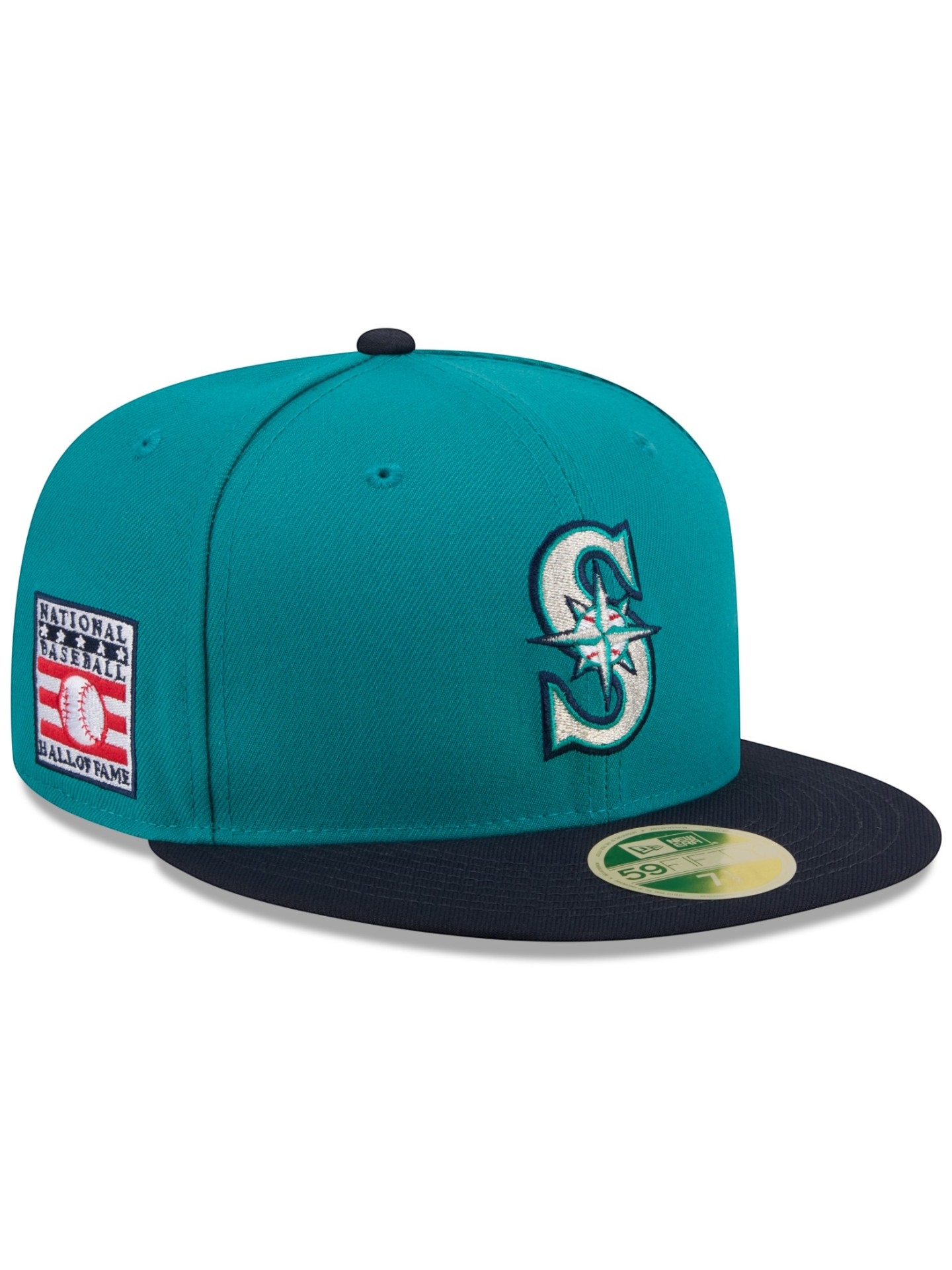 Seattle Mariners 2026 MLB Hall of Fame 59FIFTY Fitted Cap Türkis
