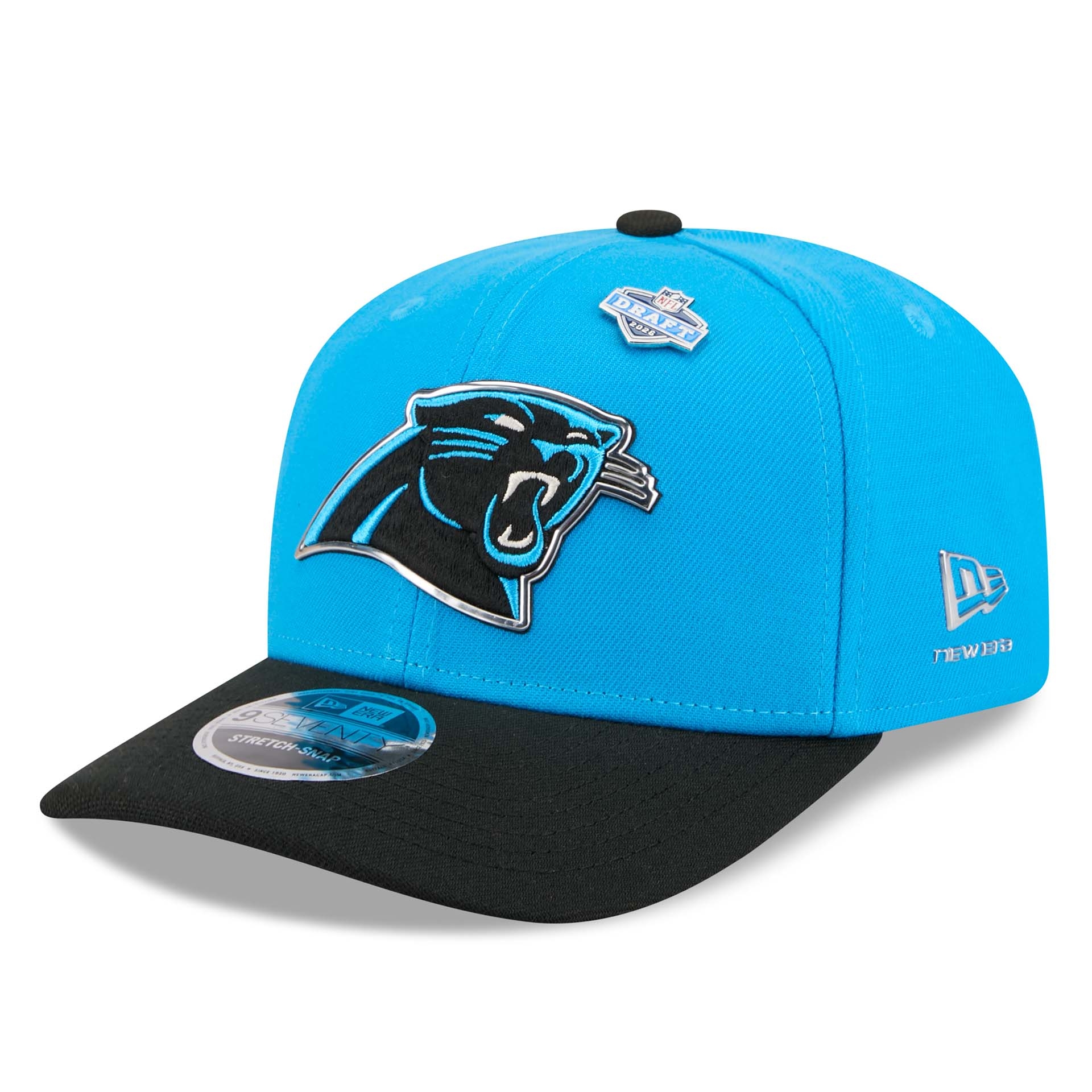 Carolina Panthers 2026 NFL Draft 9SEVENTY Stretch-Snap Cap