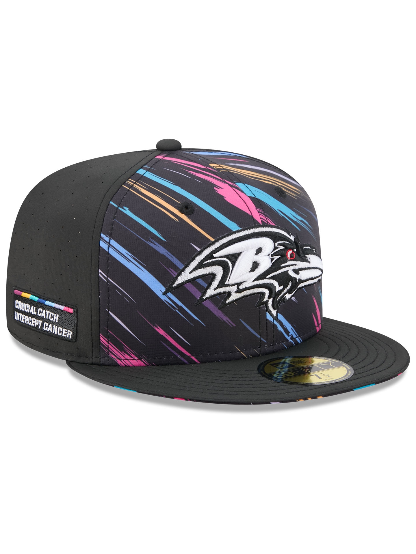 Baltimore Ravens 2026 NFL Crucial Catch 59FIFTY Fitted Cap