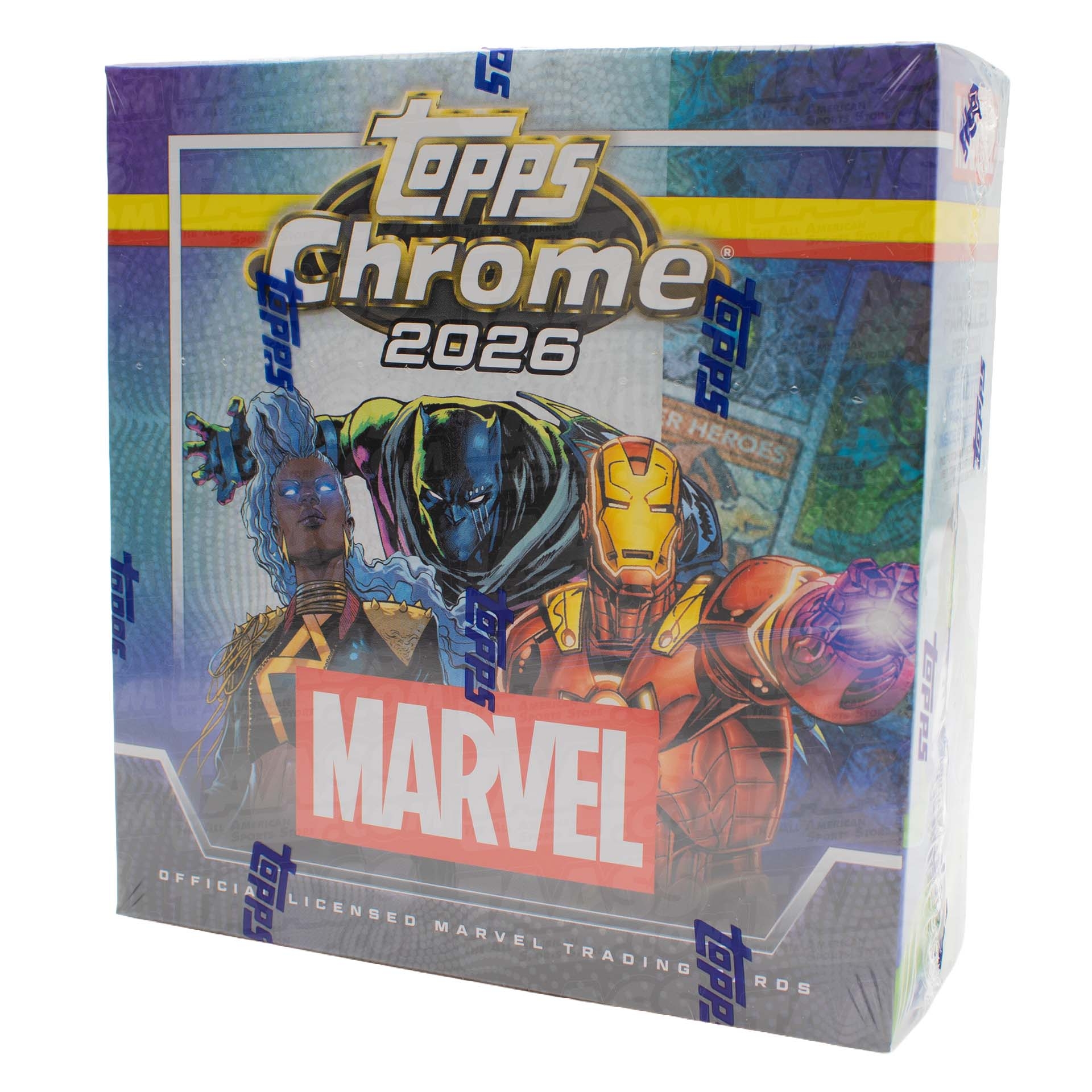 2026 topps Marvel Comics Chrome Mega Box