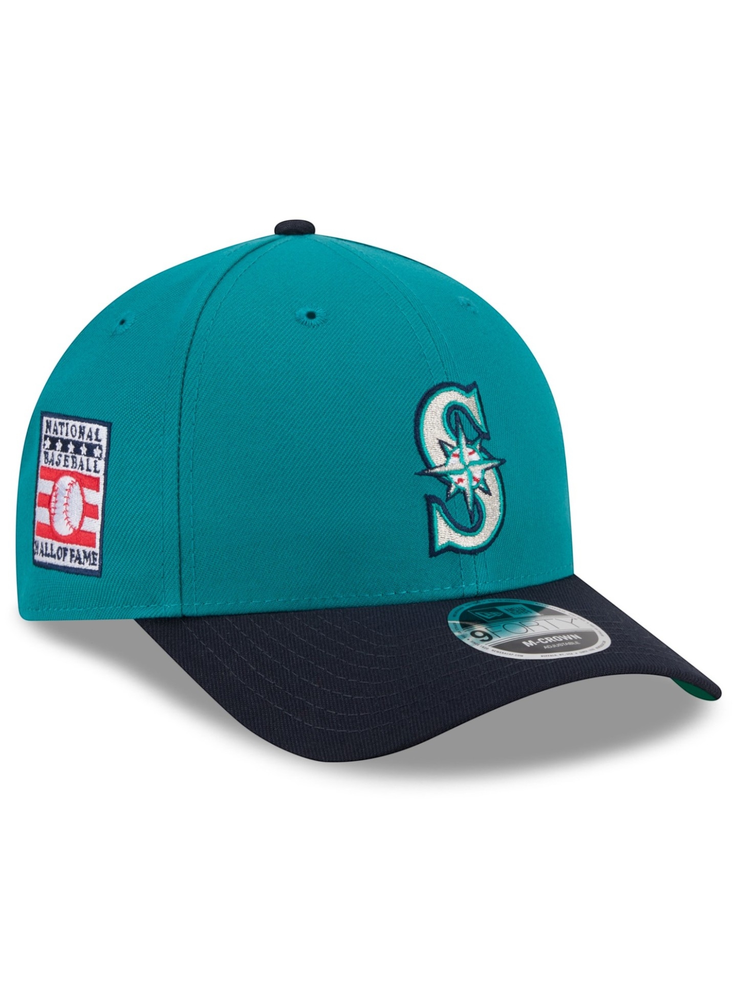 Seattle Mariners 2026 MLB Hall of Fame 9FORTY Snapback Cap Türkis
