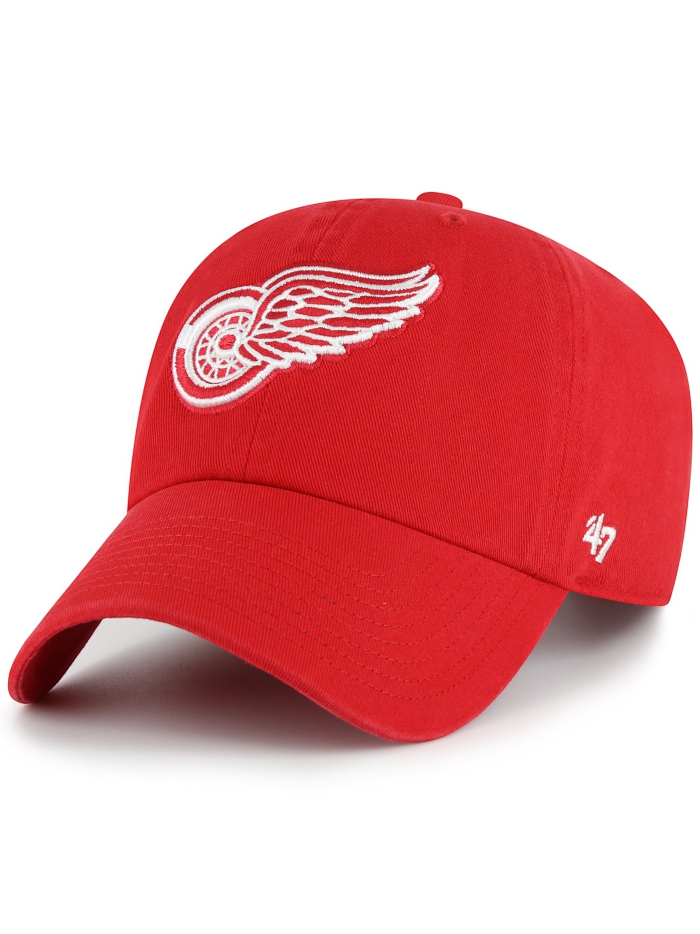 Detroit Red Wings '47 MVP Vintage Legend Adjustable NHL Cap Red